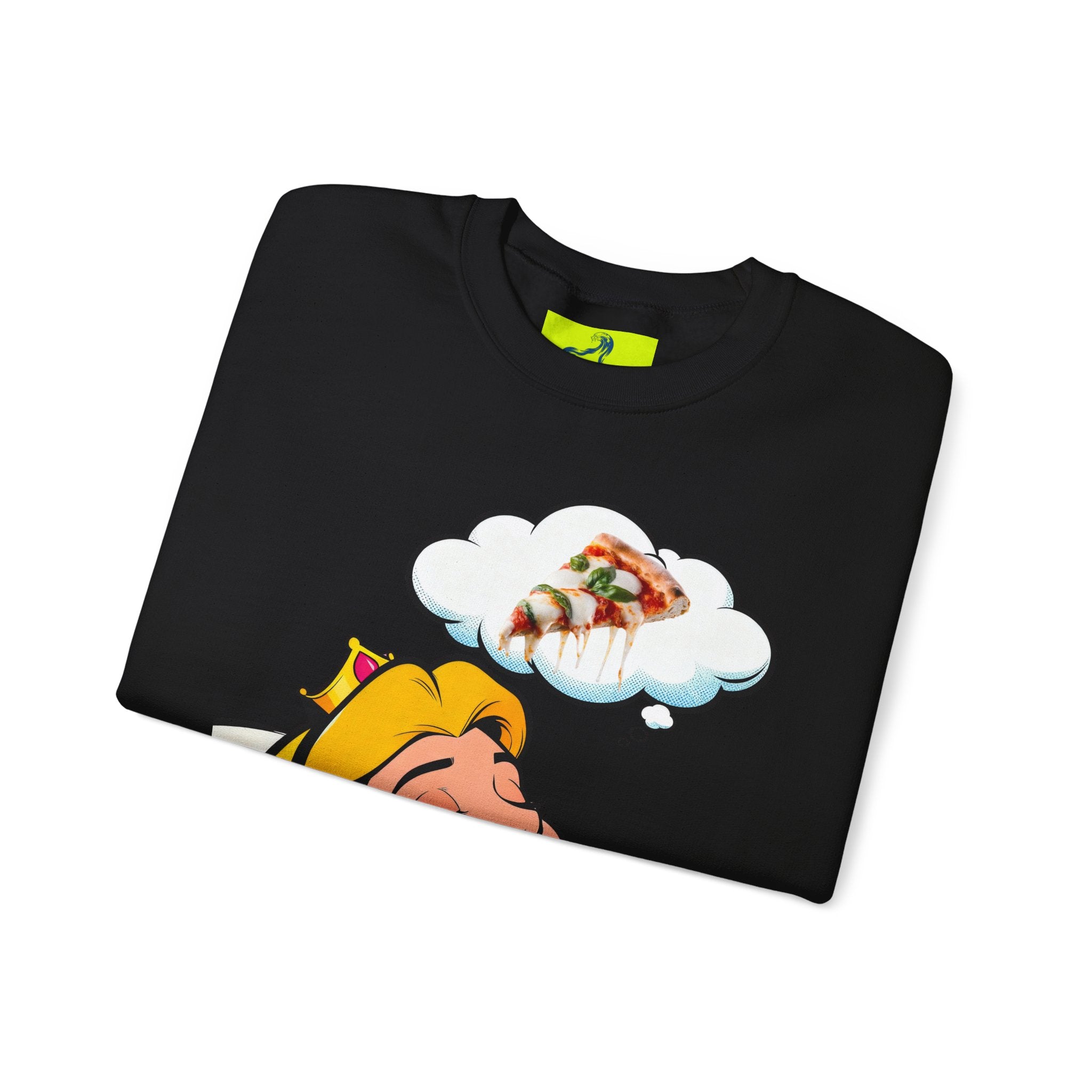 Pizza Dreamy Princess Crewneck – Cozy, Artsy & Whimsical
