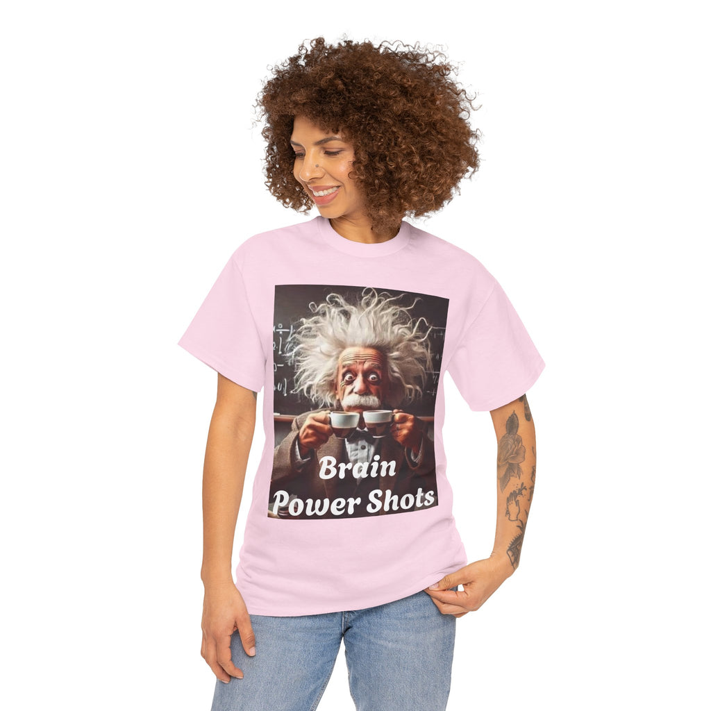 More Espresso Less Depresso Brain Power Shots Tee