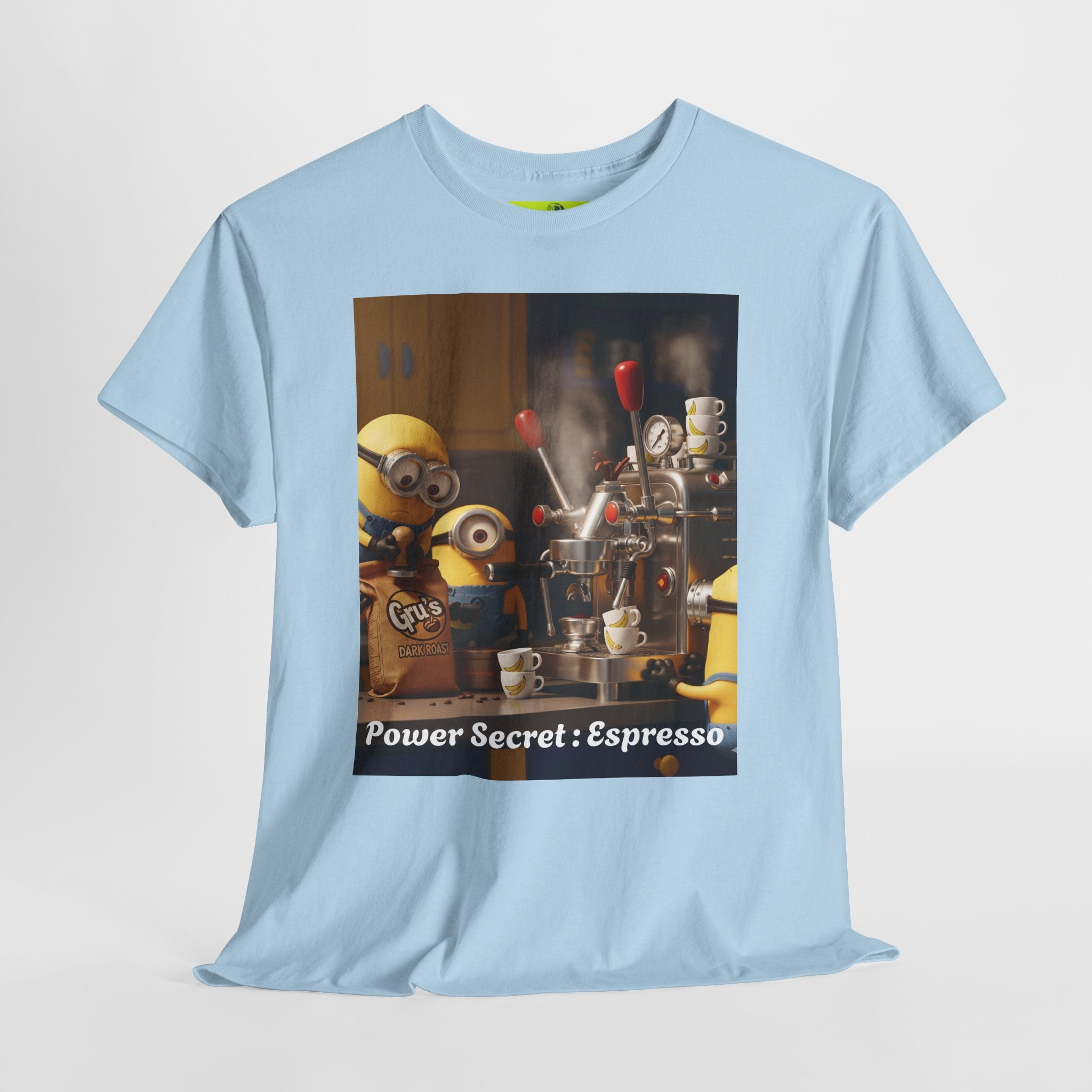 More Espresso Less Depresso Gru Unisex Heavy Cotton Tee