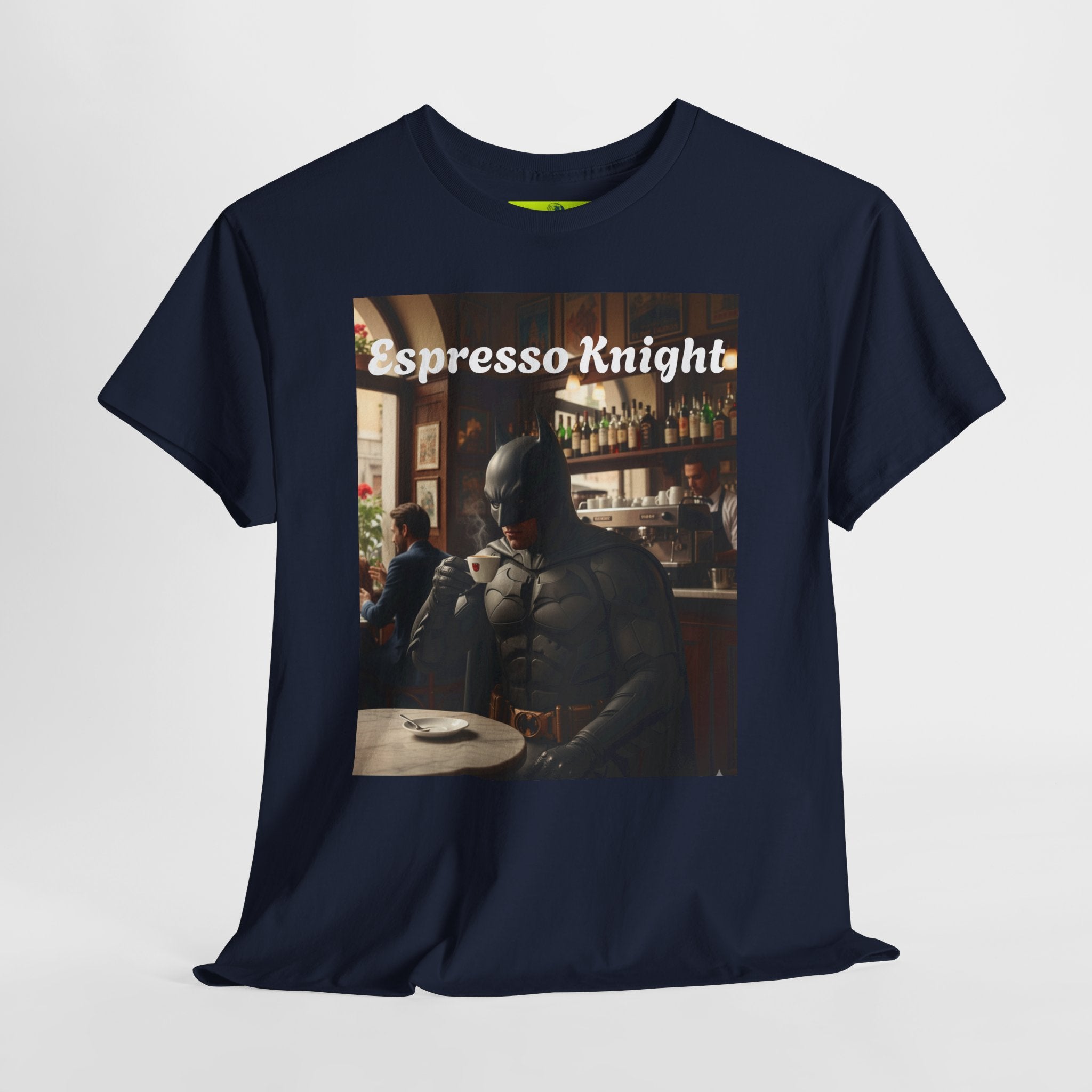 More Espresso Less Depresso Espresso Knight Unisex Heavy Cotton Tee