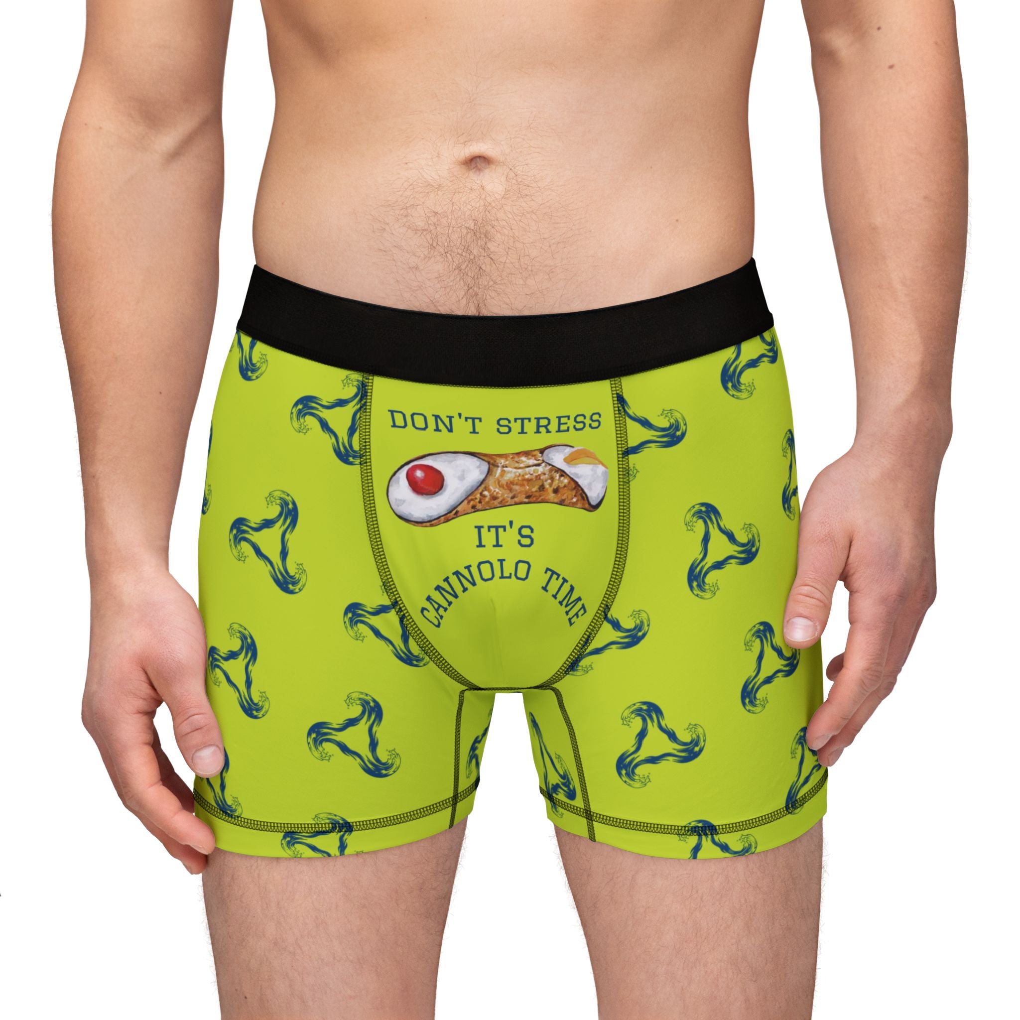 Sicilian Soul Cannoli Time  Men’s Boxers – Comfort Meets Personality