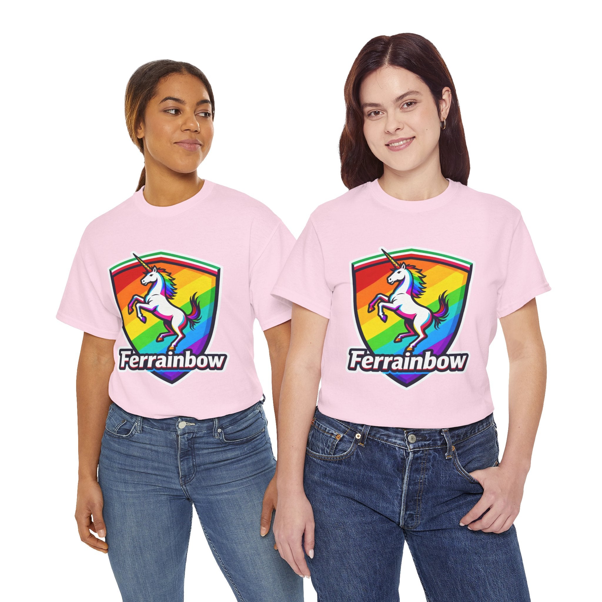 Brand Pazzo Ferrainbow Unisex Heavy Cotton Tee
