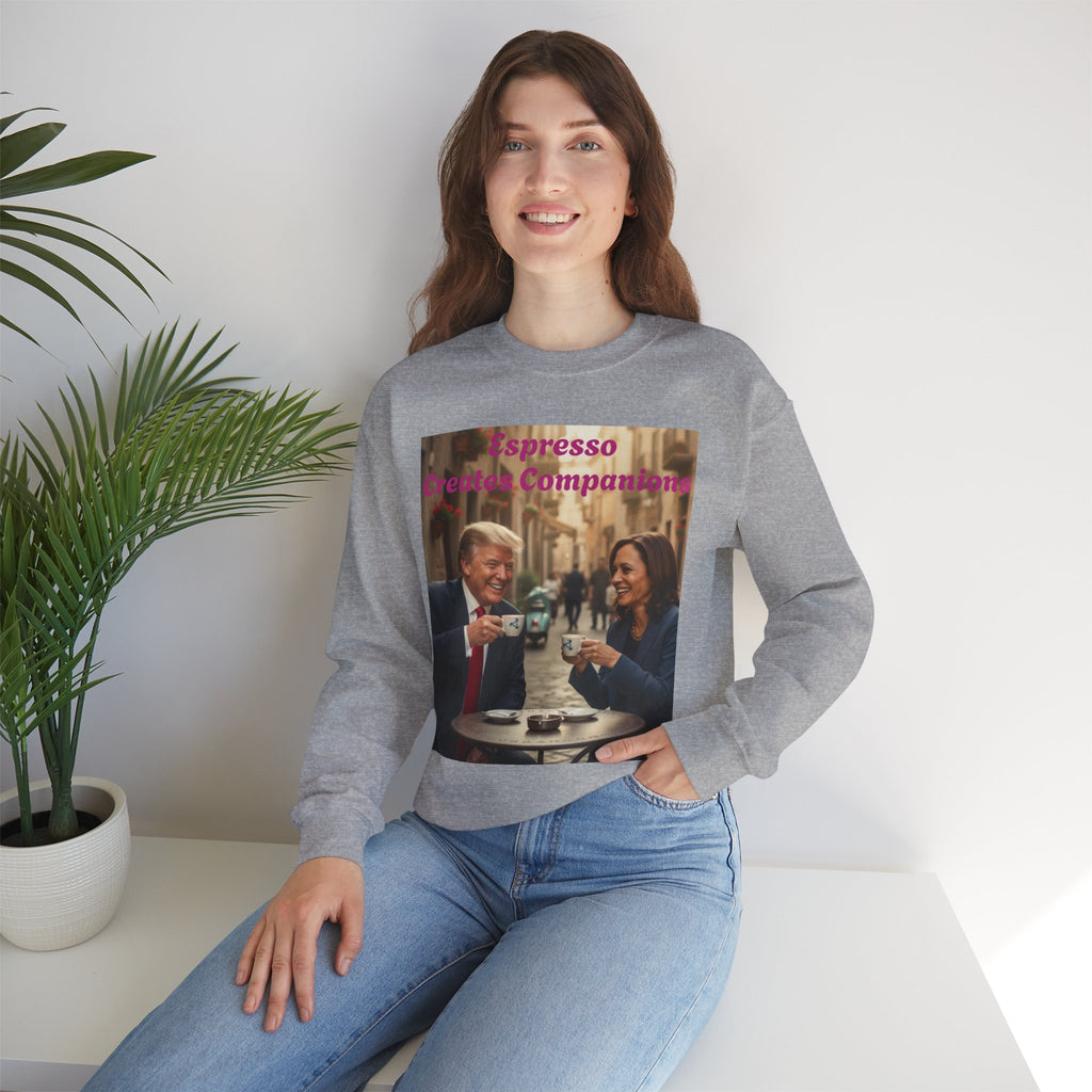 Espresso Lovers Friends Crewneck Sweatshirt - Unisex Heavy Blend™