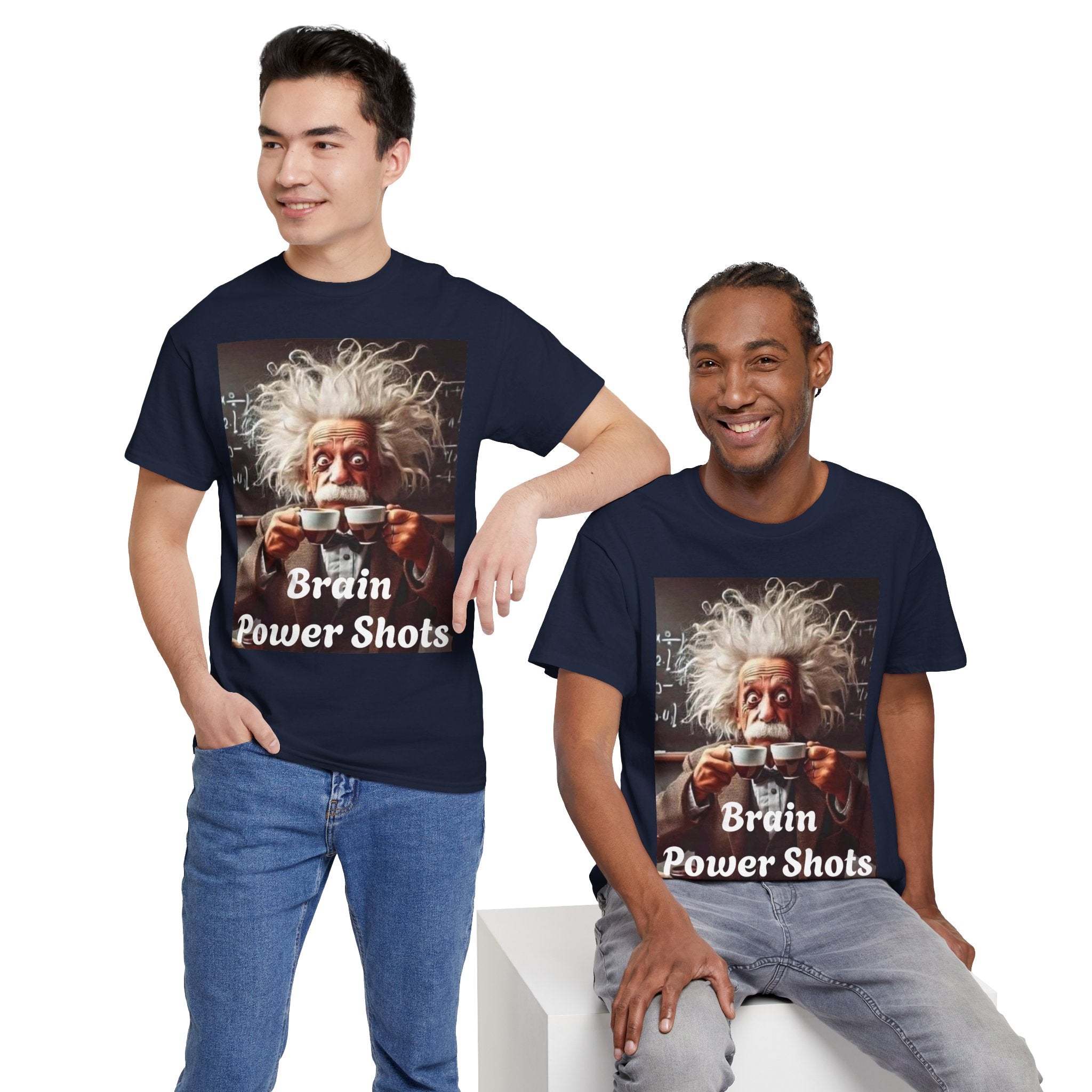 More Espresso Less Depresso Brain Power Shots Tee