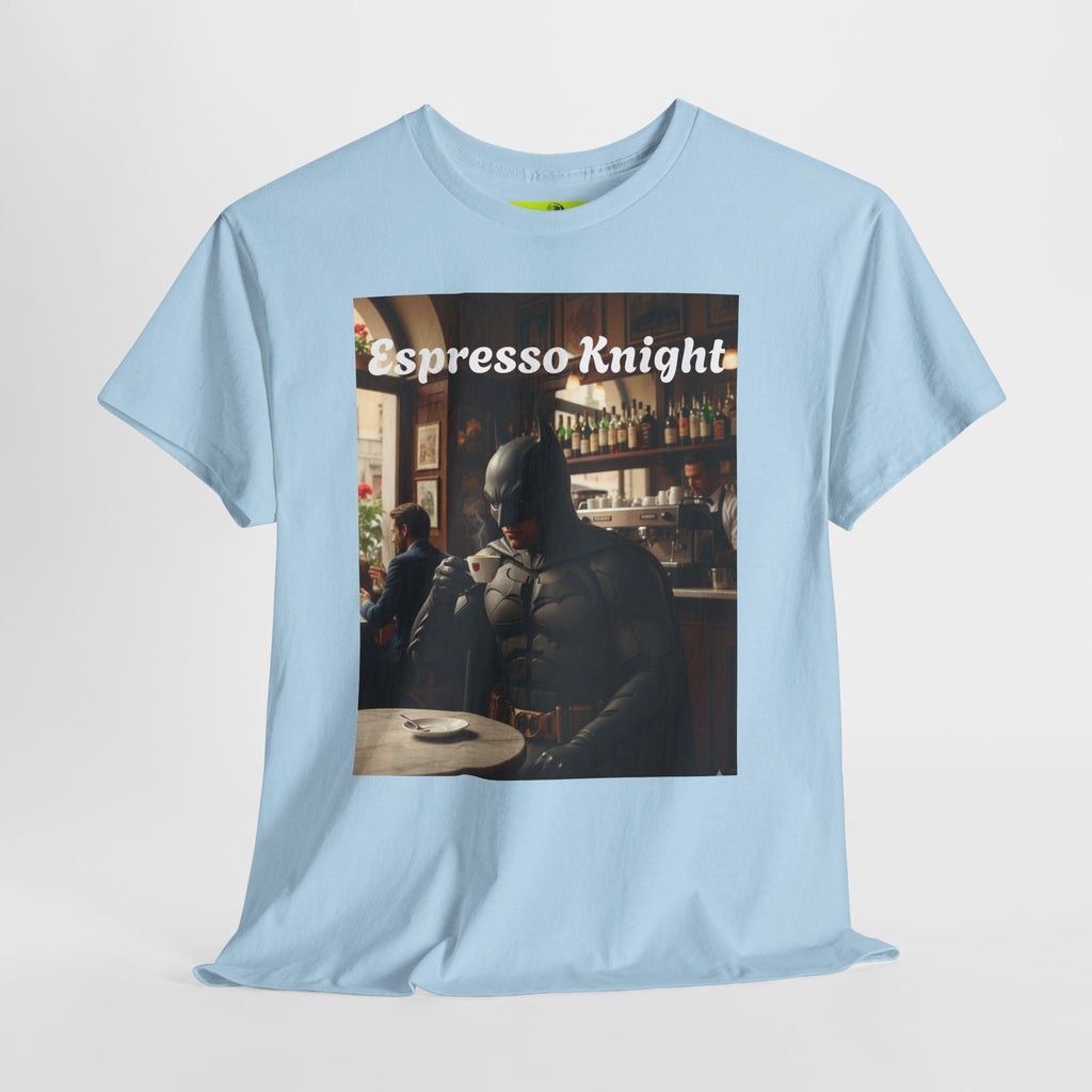 More Espresso Less Depresso Espresso Knight Unisex Heavy Cotton Tee