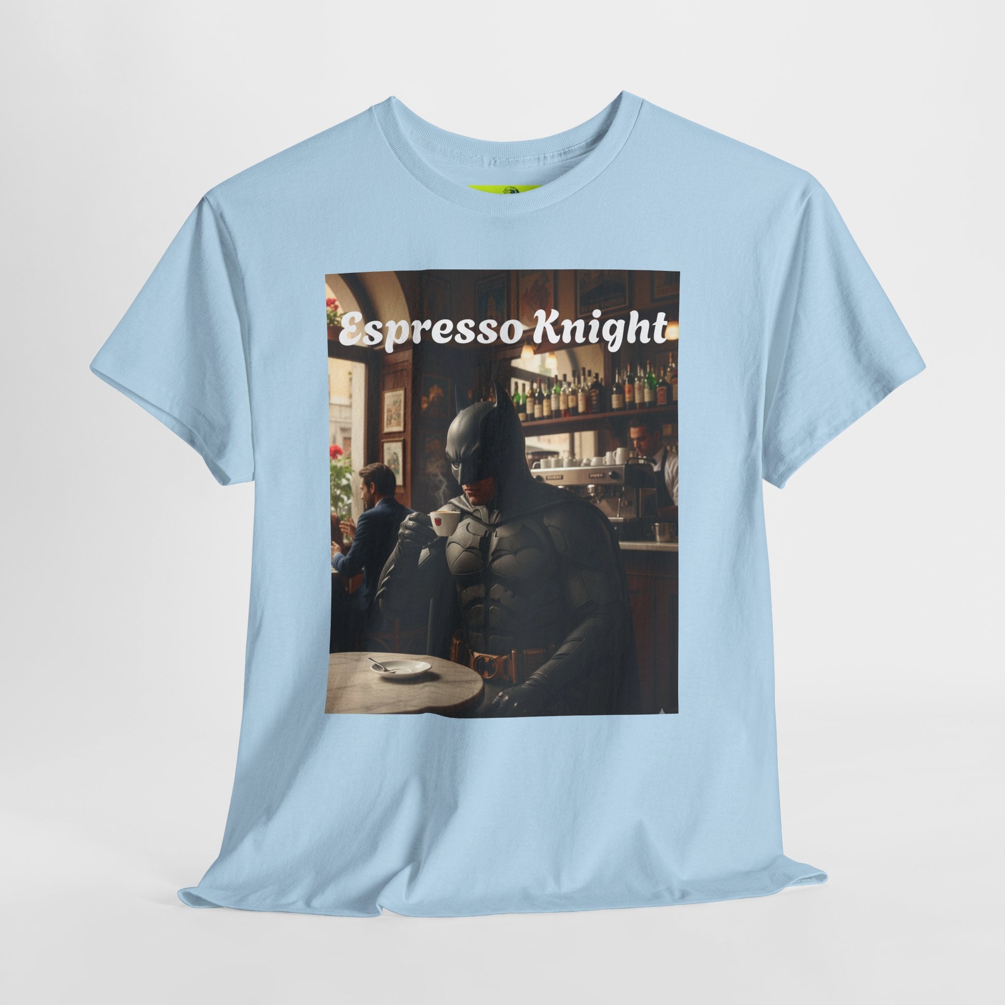 More Espresso Less Depresso Espresso Knight Unisex Heavy Cotton Tee