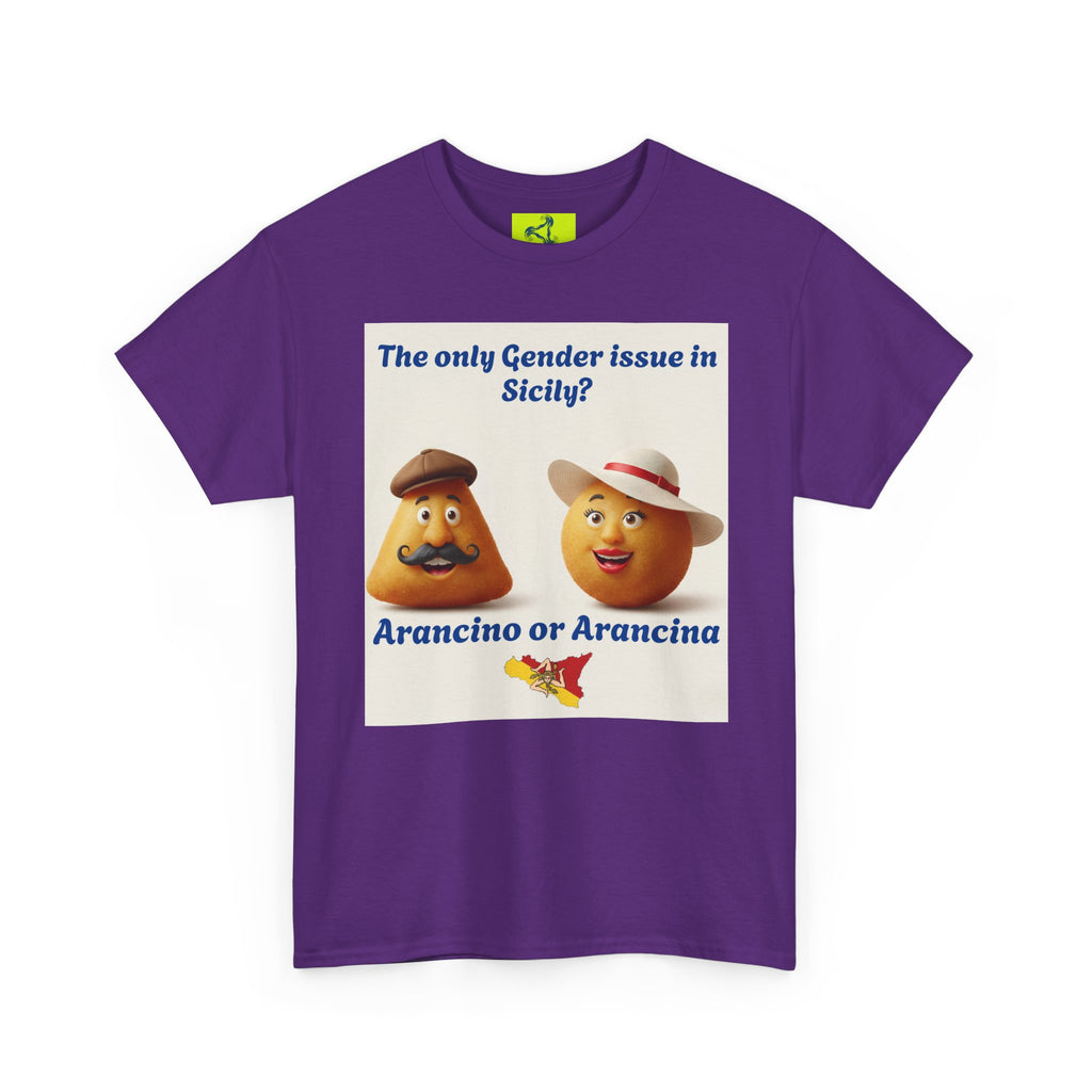 Scilian Gender Issue Unisex Heavy Cotton Tee