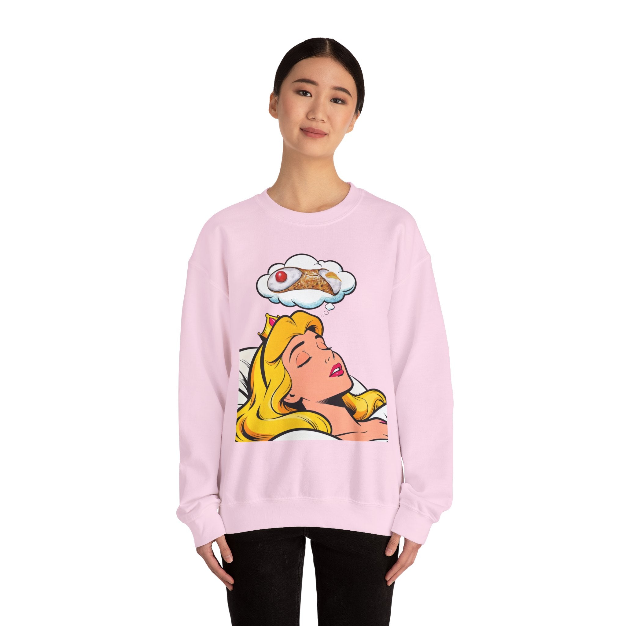 Cannoli Dreamy Princess Crewneck – Cozy, Artsy & Whimsical