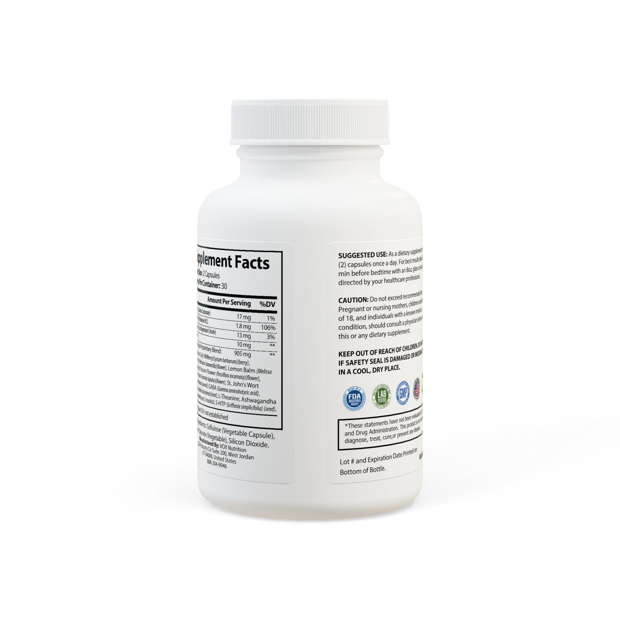 Sicilian Soul- Futtitinni  Sleep Supplement (60 Capsules)