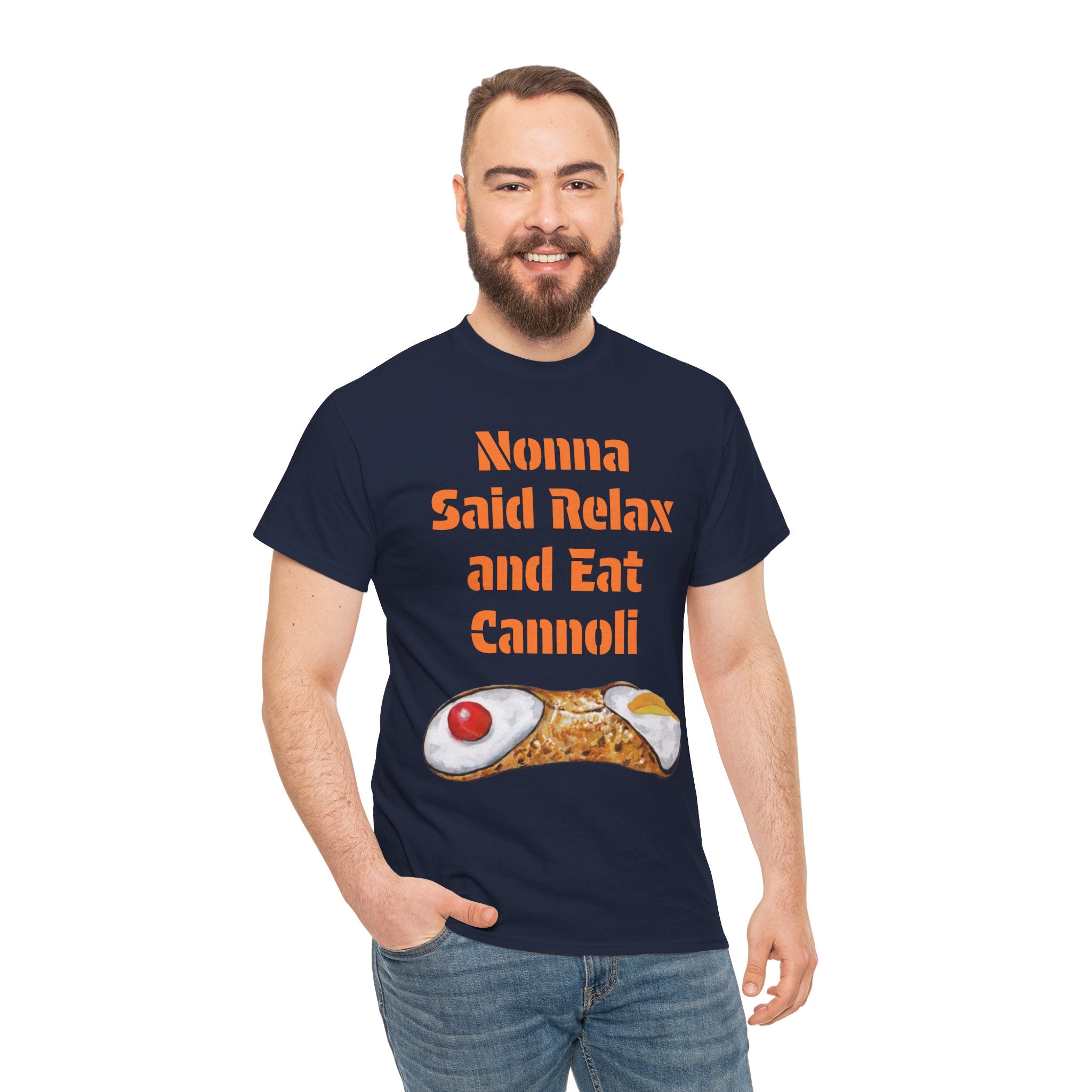 Nonna Said Relax and Eat Cannoli Tee