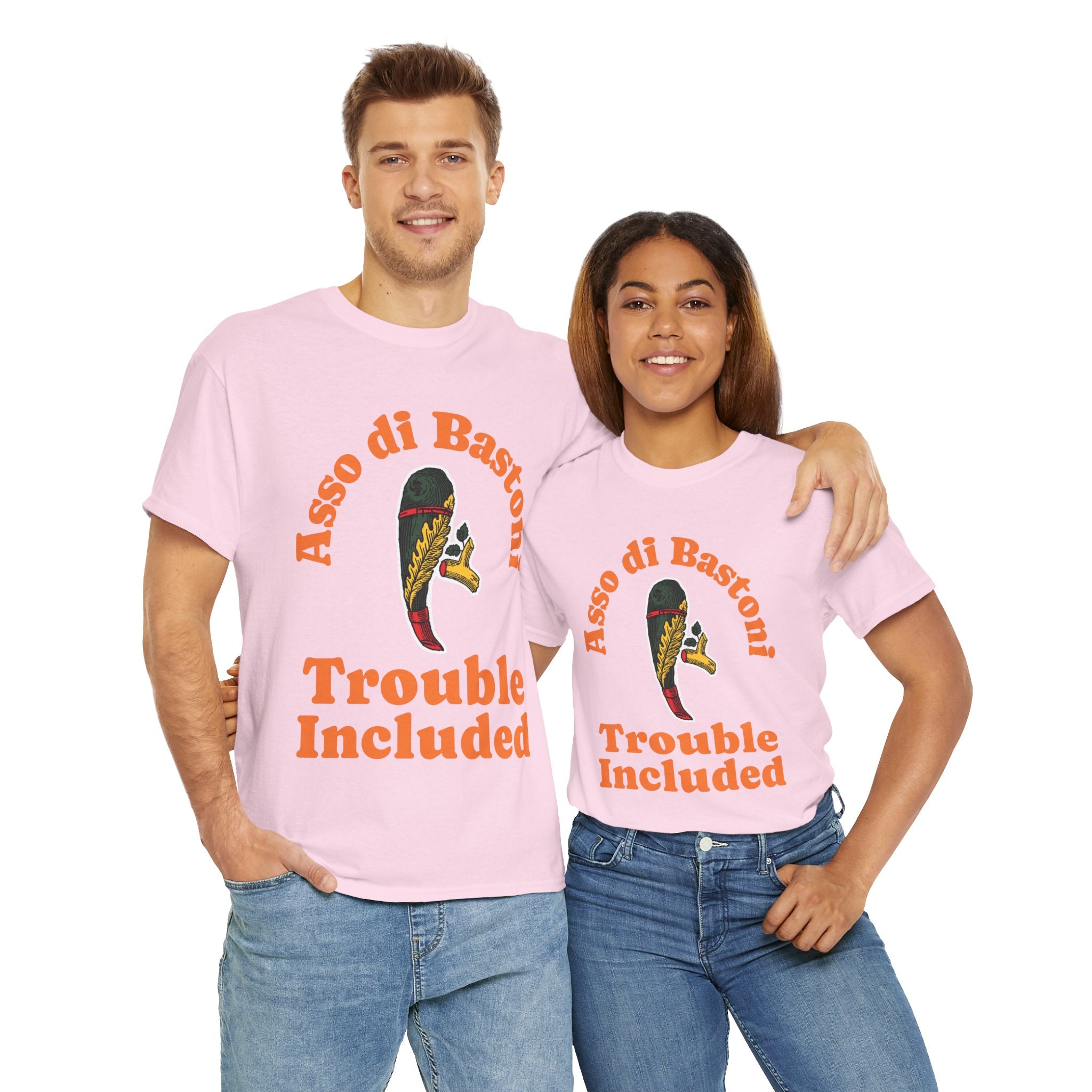 Asso di Bastoni  Unisex Heavy Cotton Tee