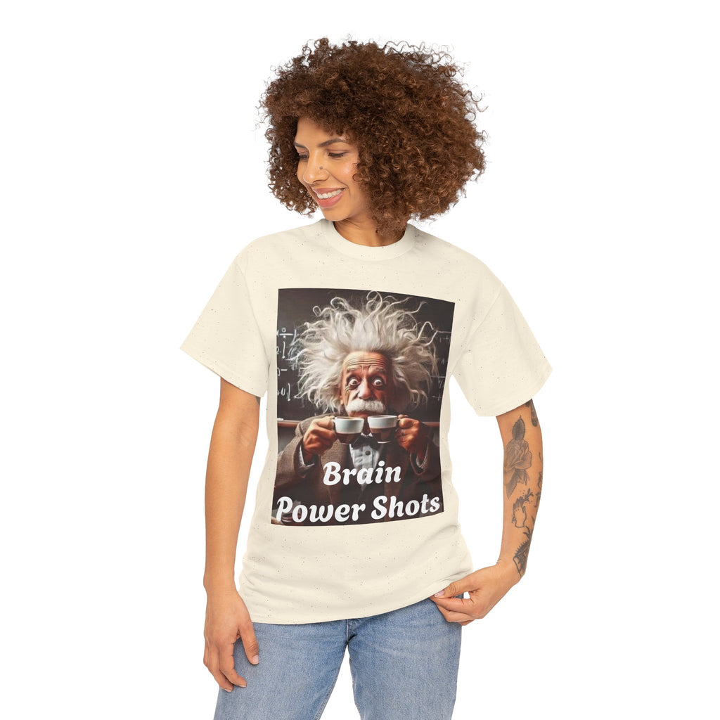 More Espresso Less Depresso Brain Power Shots Tee