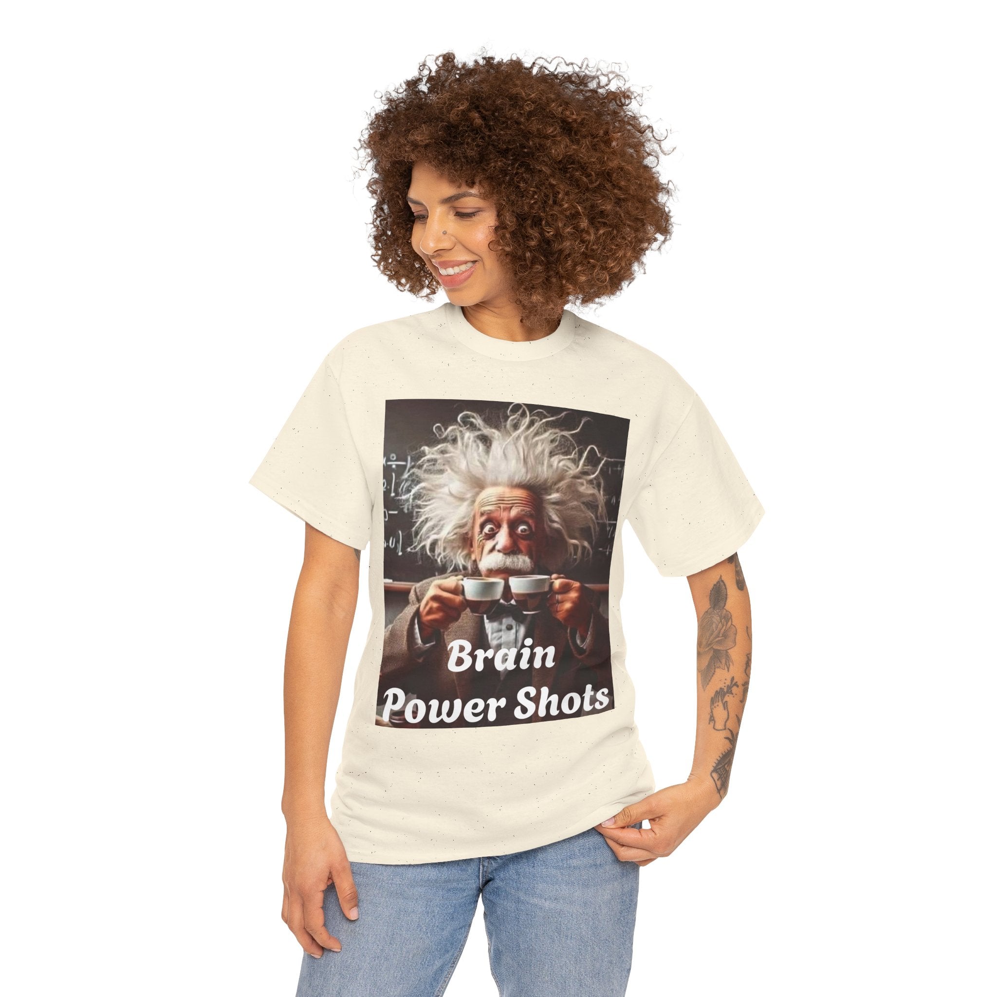 More Espresso Less Depresso Brain Power Shots Tee
