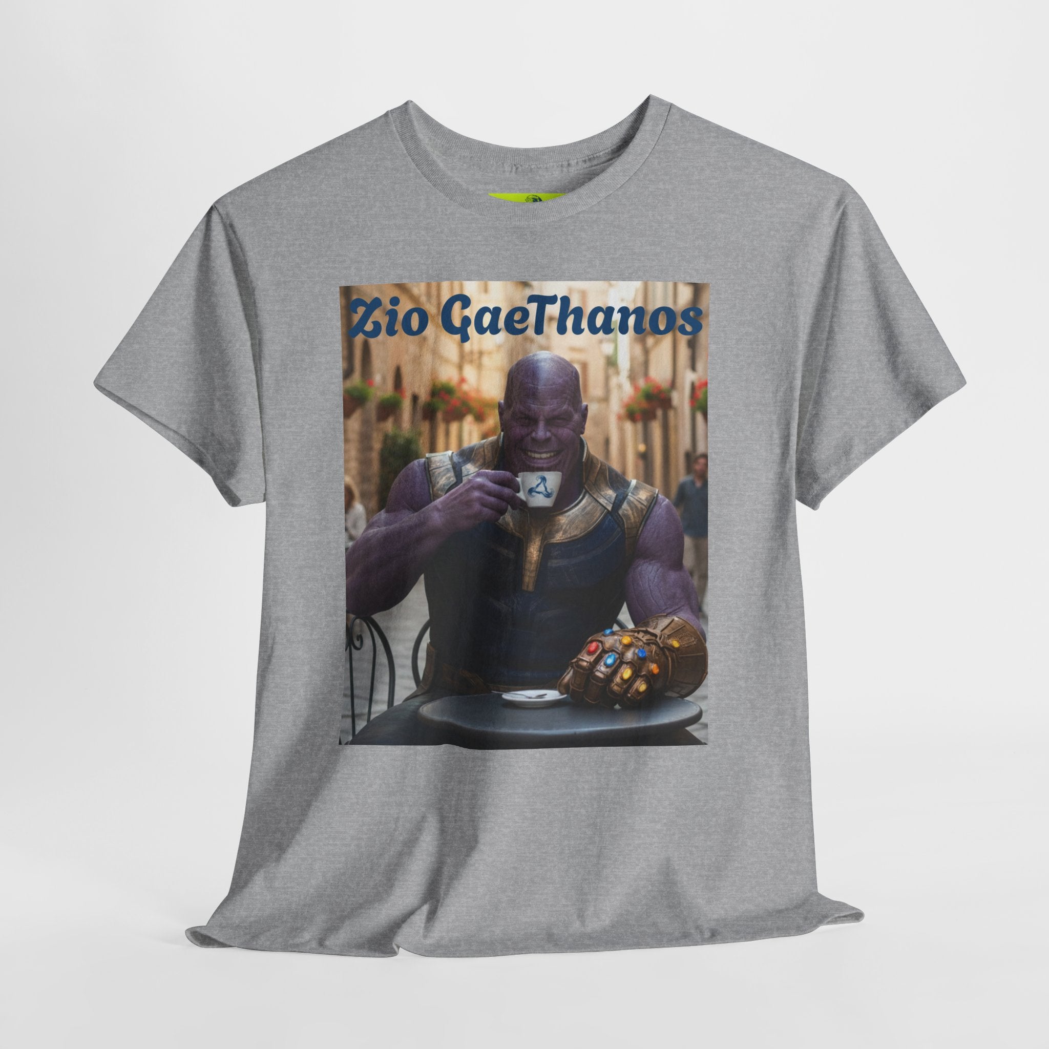 More Espresso Less Depresso GaeThanos Unisex Heavy Cotton Tee