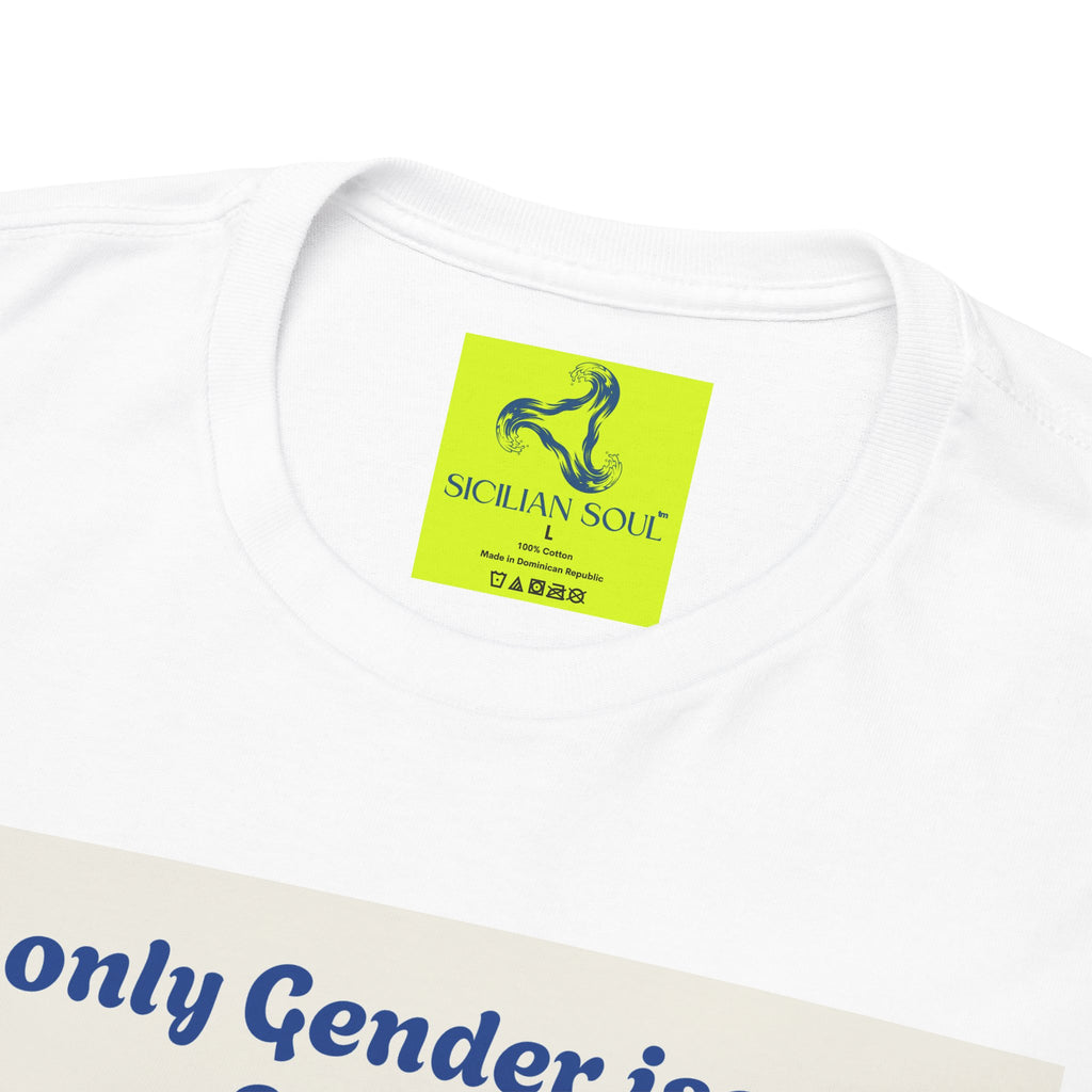 Scilian Gender Issue Unisex Heavy Cotton Tee