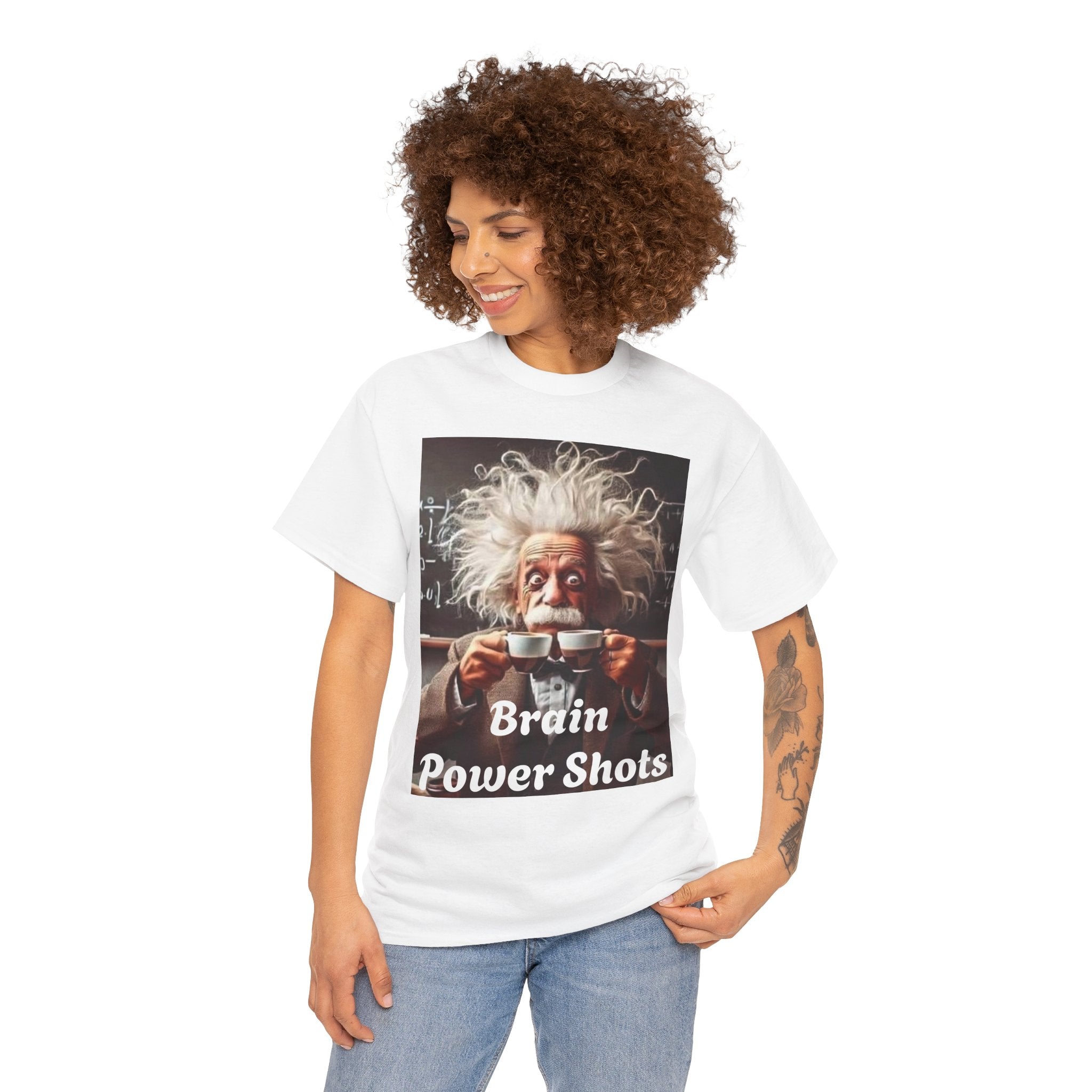 More Espresso Less Depresso Brain Power Shots Tee