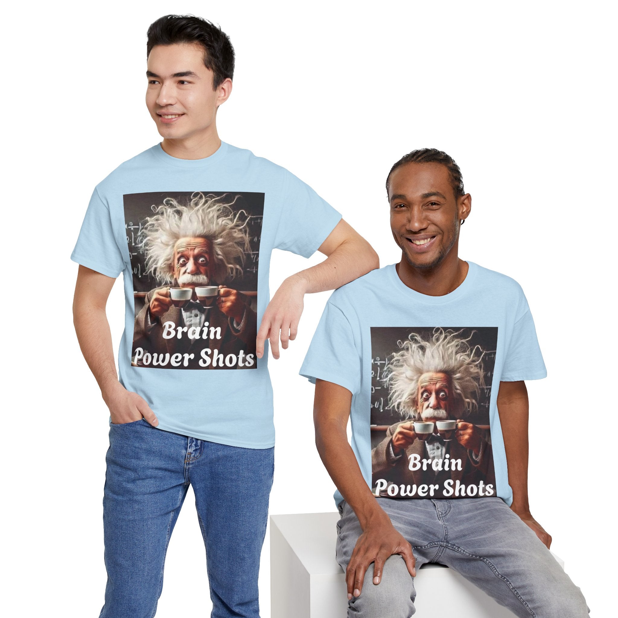 More Espresso Less Depresso Brain Power Shots Tee