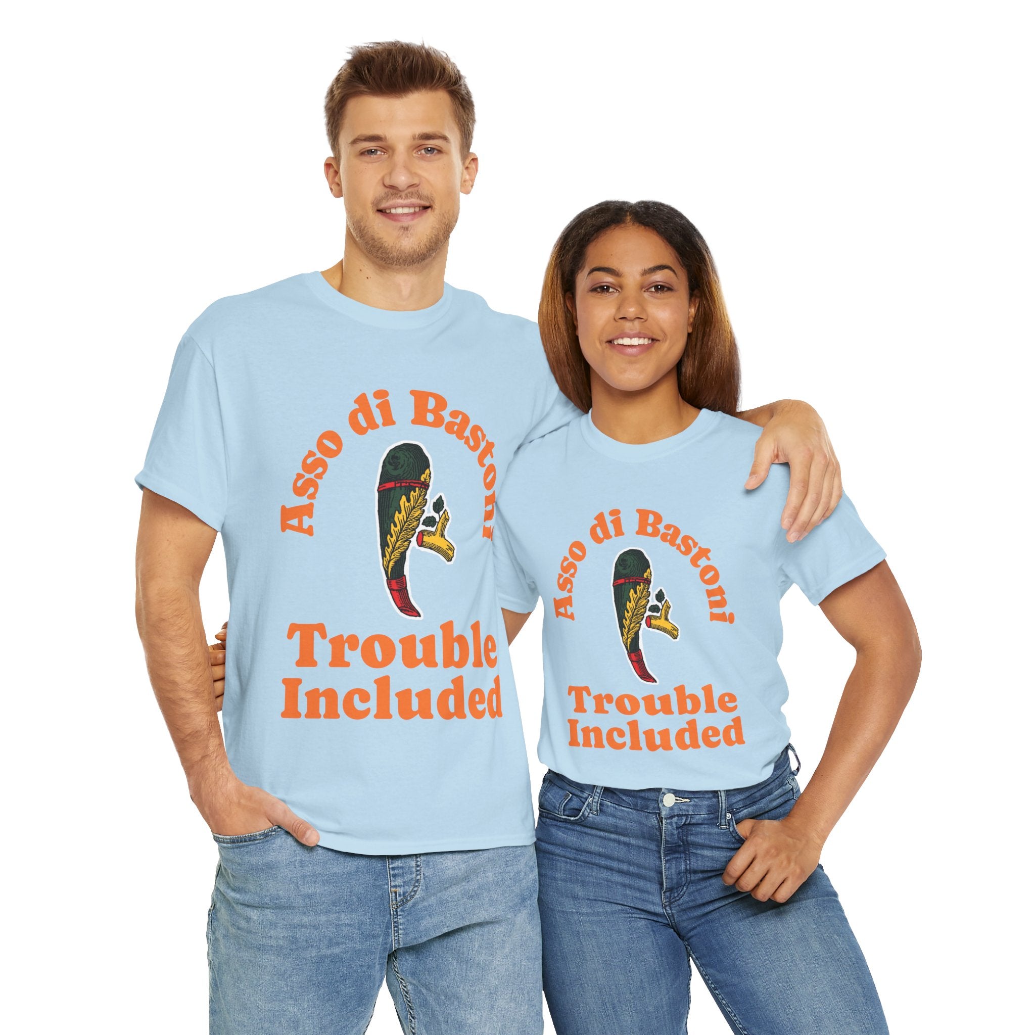 Asso di Bastoni  Unisex Heavy Cotton Tee