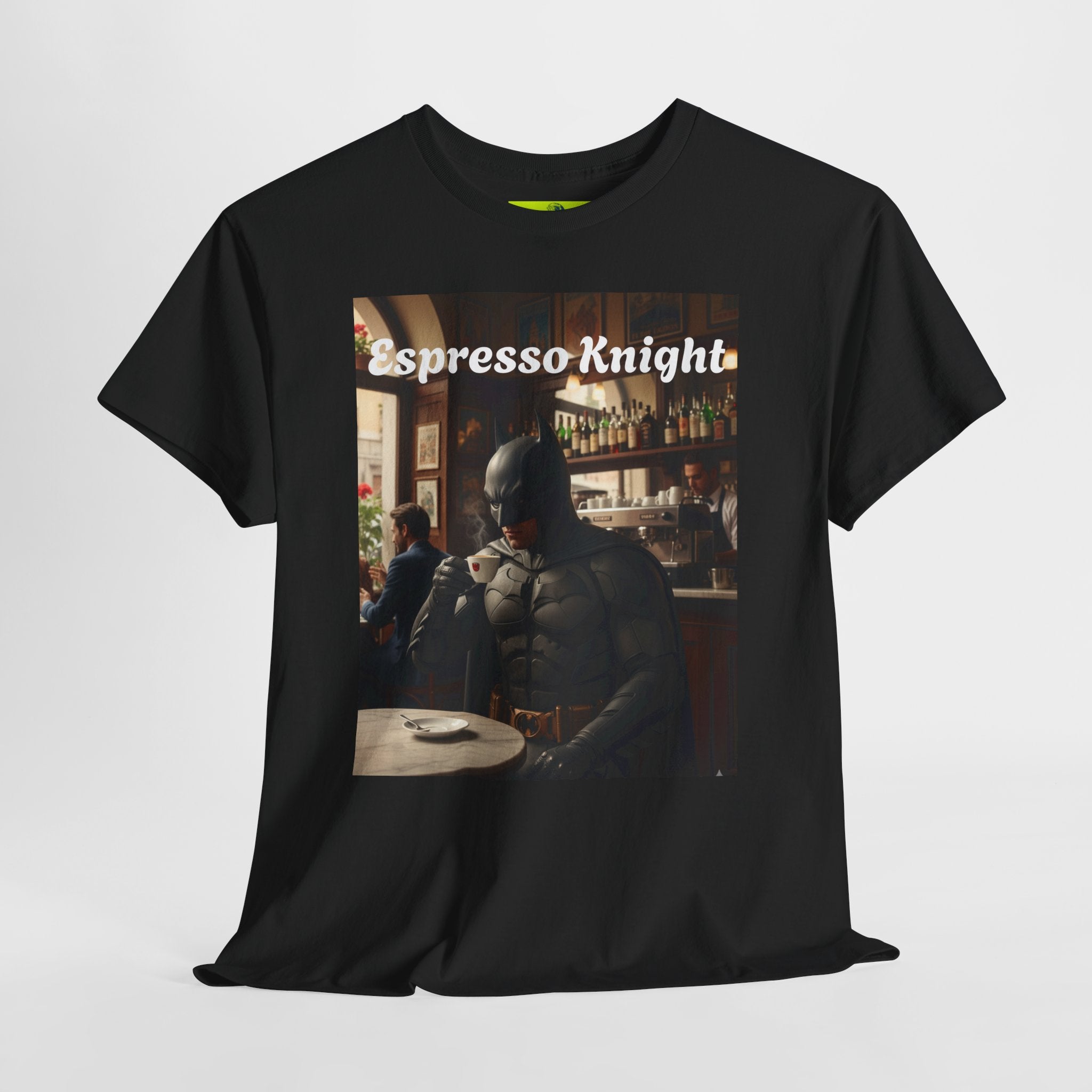 More Espresso Less Depresso Espresso Knight Unisex Heavy Cotton Tee