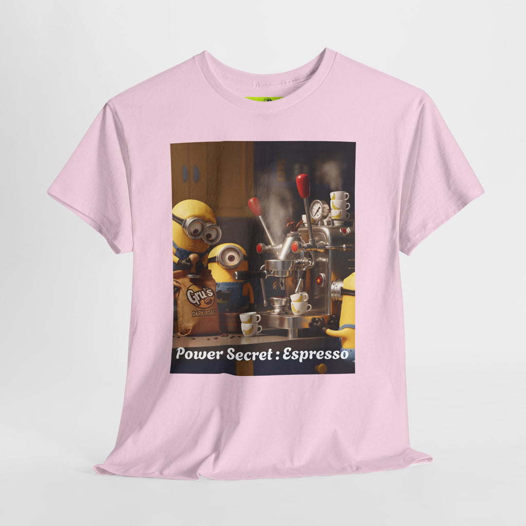 More Espresso Less Depresso Gru Unisex Heavy Cotton Tee