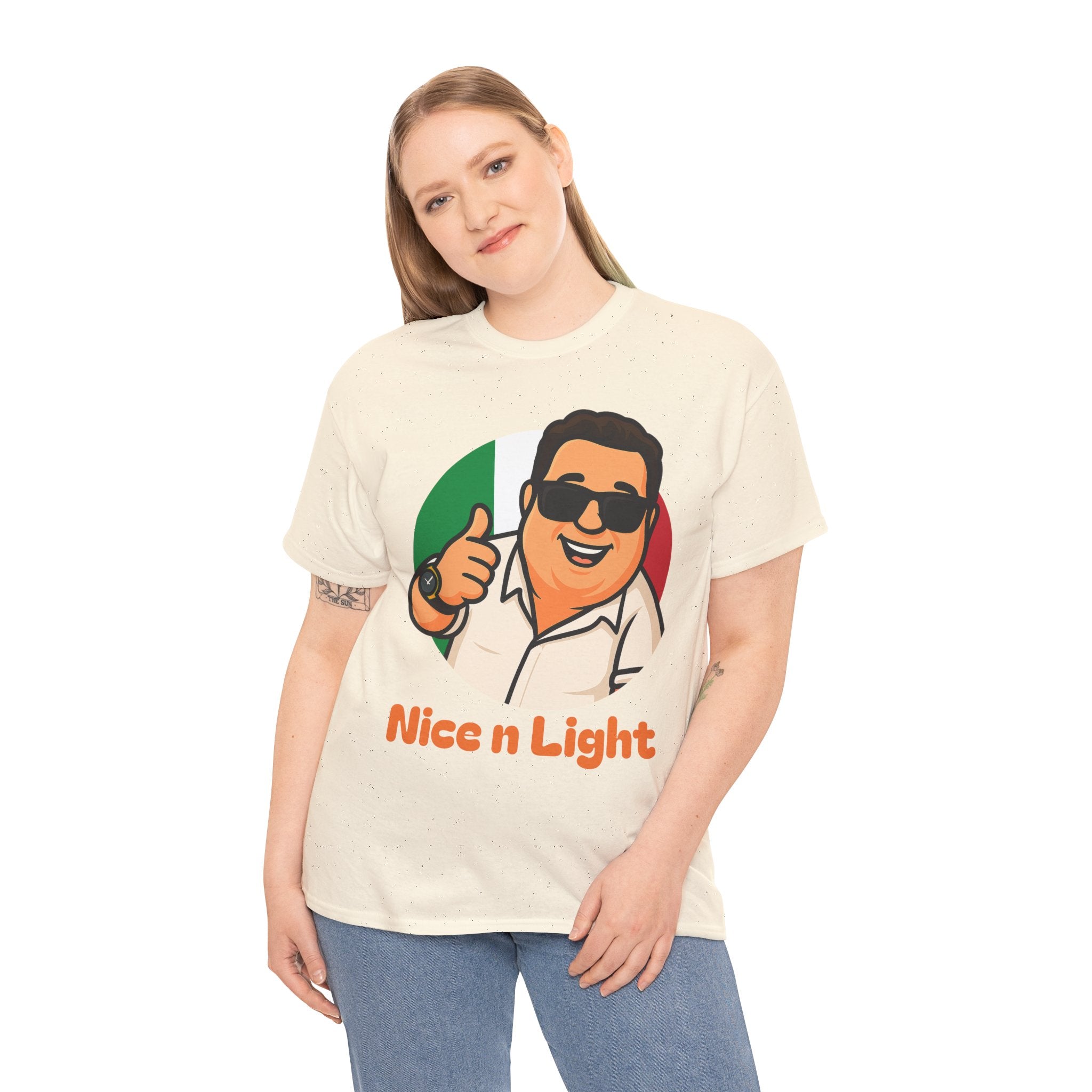Zio Tony Nice & Light Funny Graphic Tee