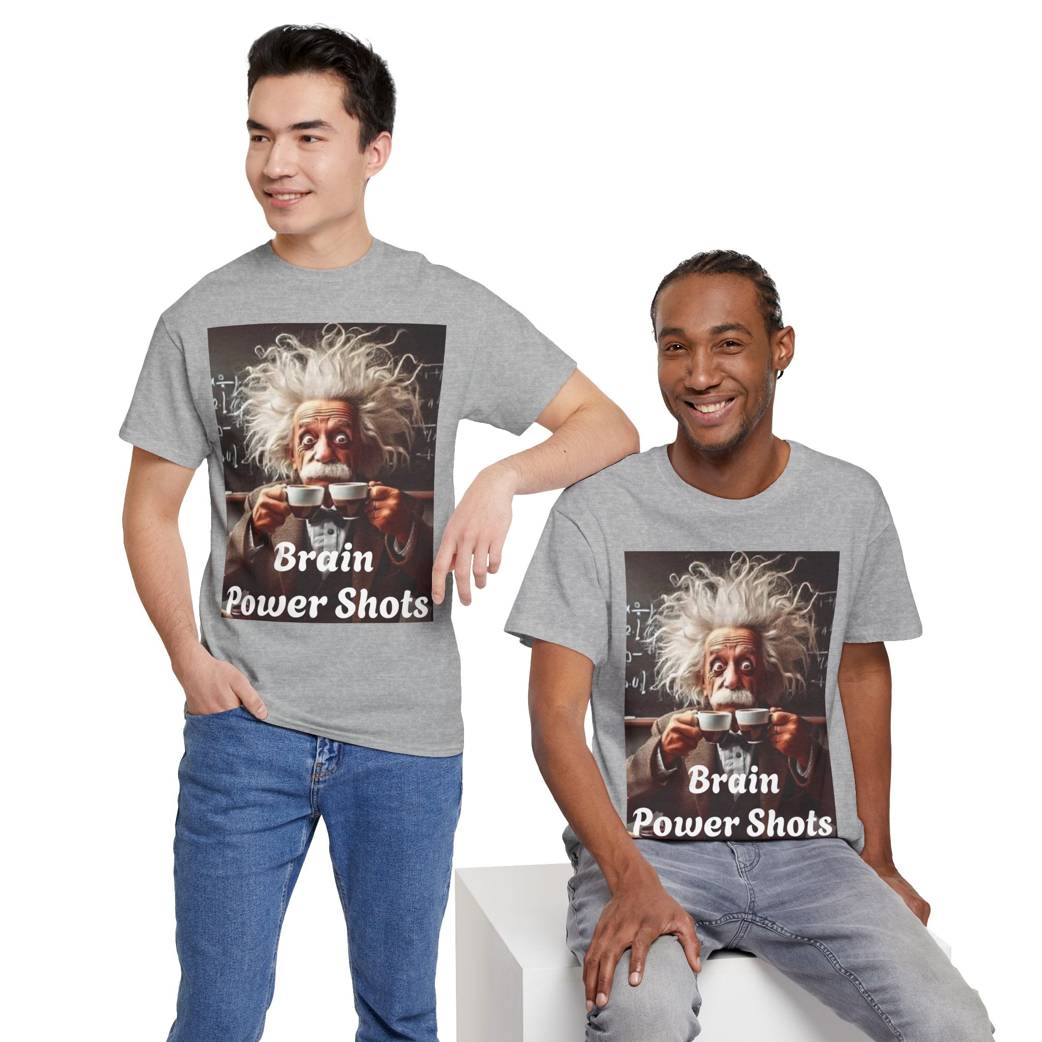 More Espresso Less Depresso Brain Power Shots Tee