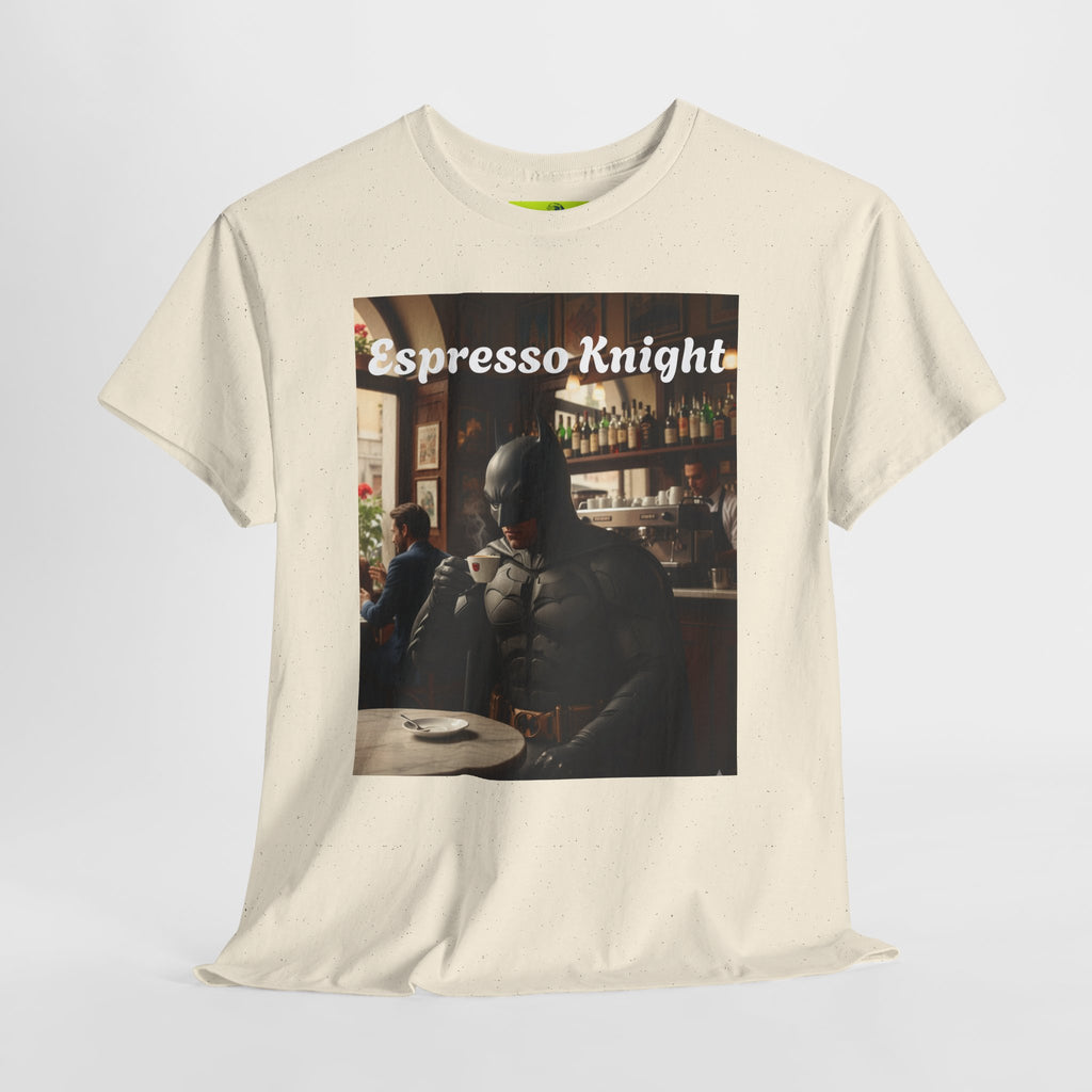 More Espresso Less Depresso Espresso Knight Unisex Heavy Cotton Tee