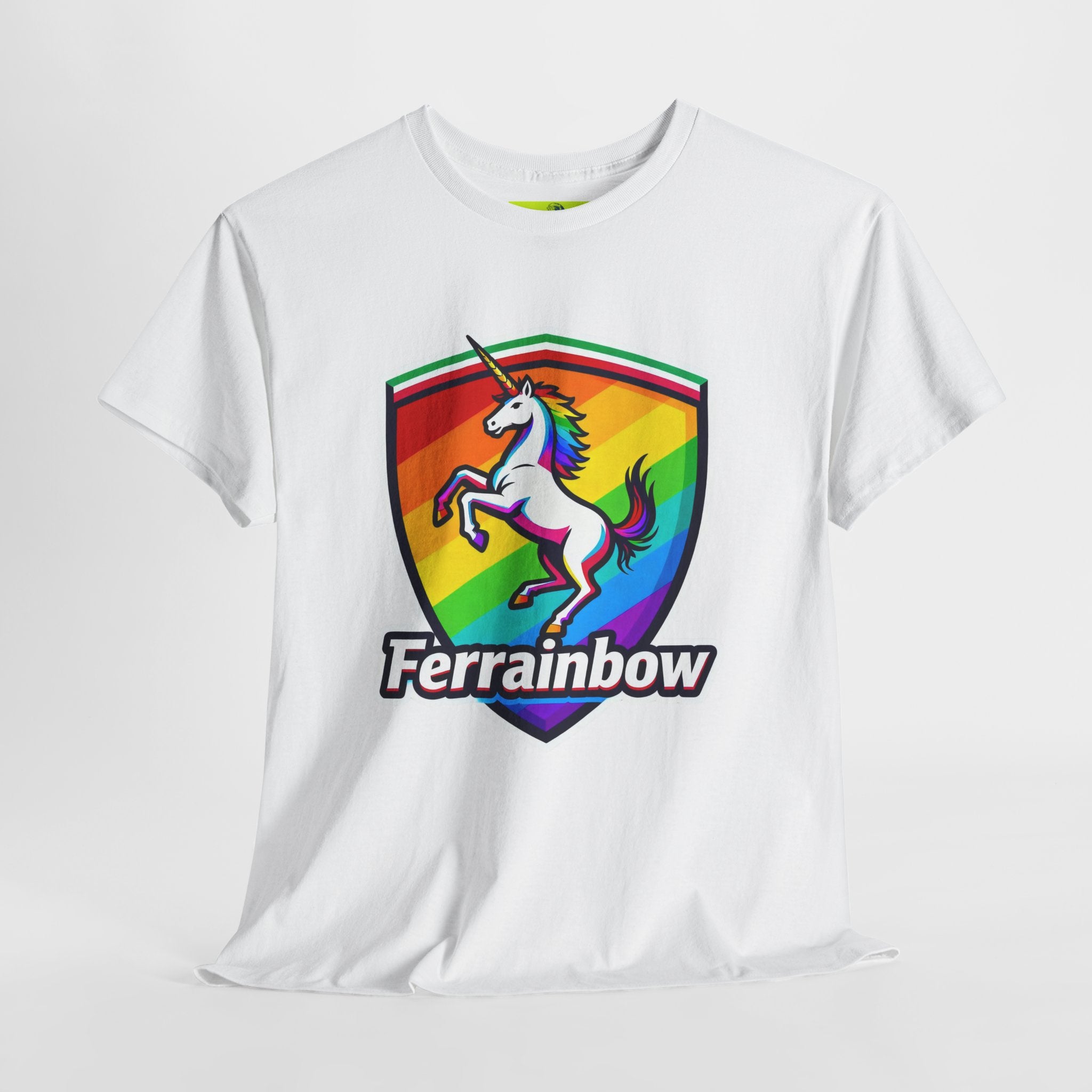 Brand Pazzo Ferrainbow Unisex Heavy Cotton Tee
