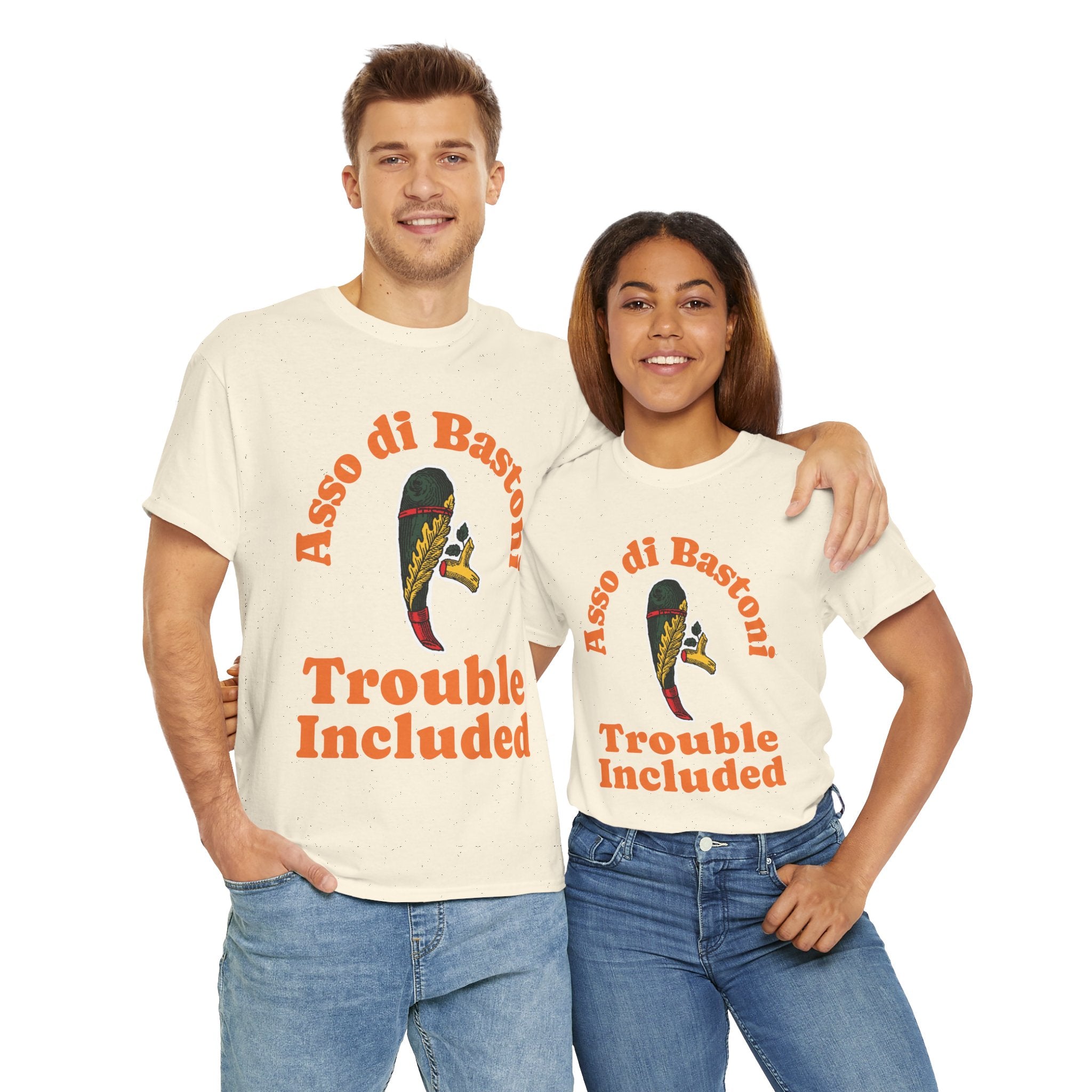 Asso di Bastoni  Unisex Heavy Cotton Tee