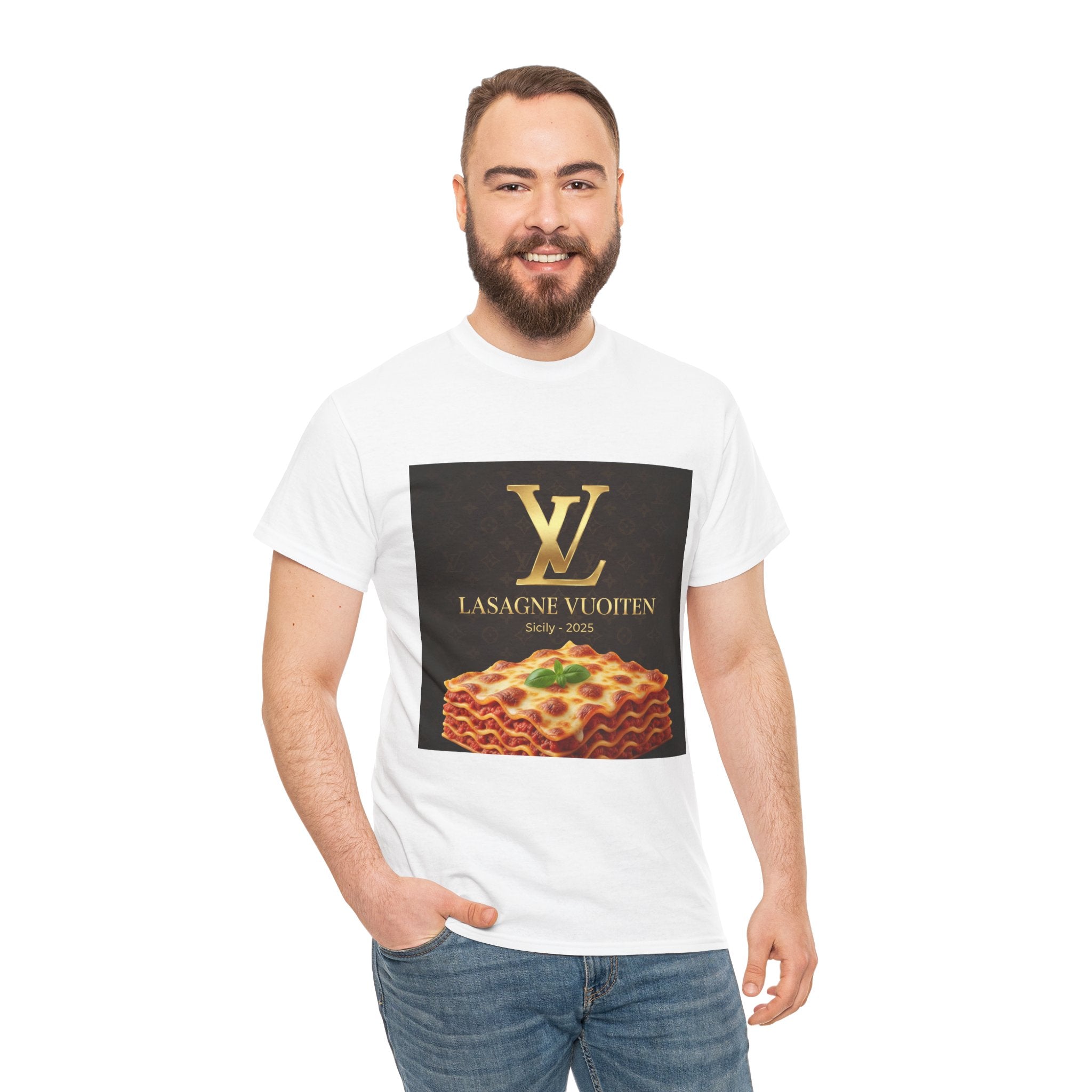 Brand Pazzo Lasagne Vuoiten Unisex Heavy Cotton Tee
