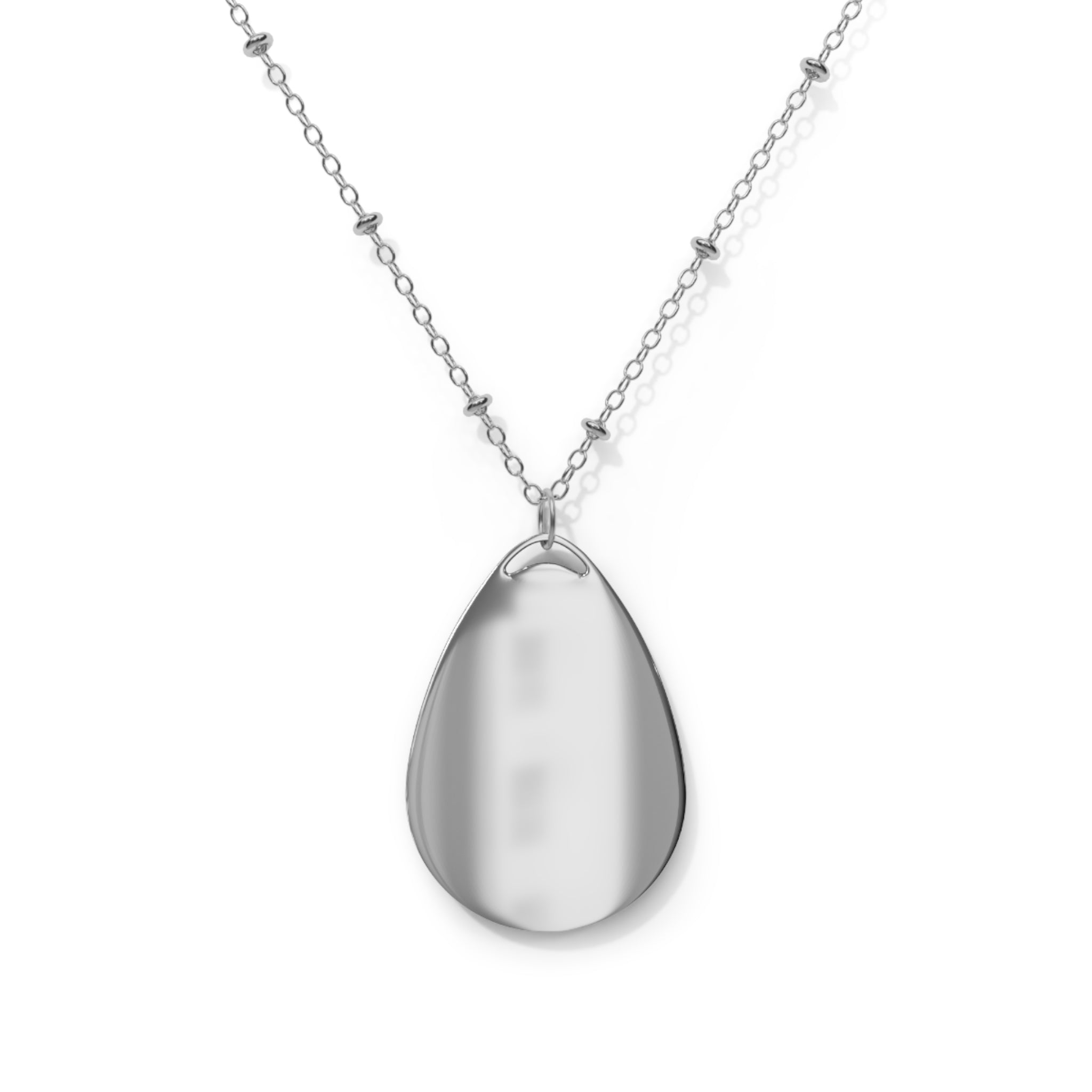 Sicilia Bella Angelica Testa di Moro Elegant Oval Necklace with Unique Design