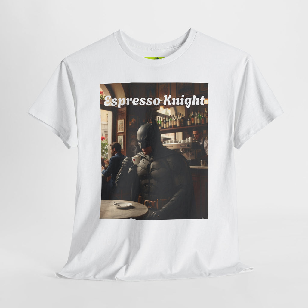 More Espresso Less Depresso Espresso Knight Unisex Heavy Cotton Tee