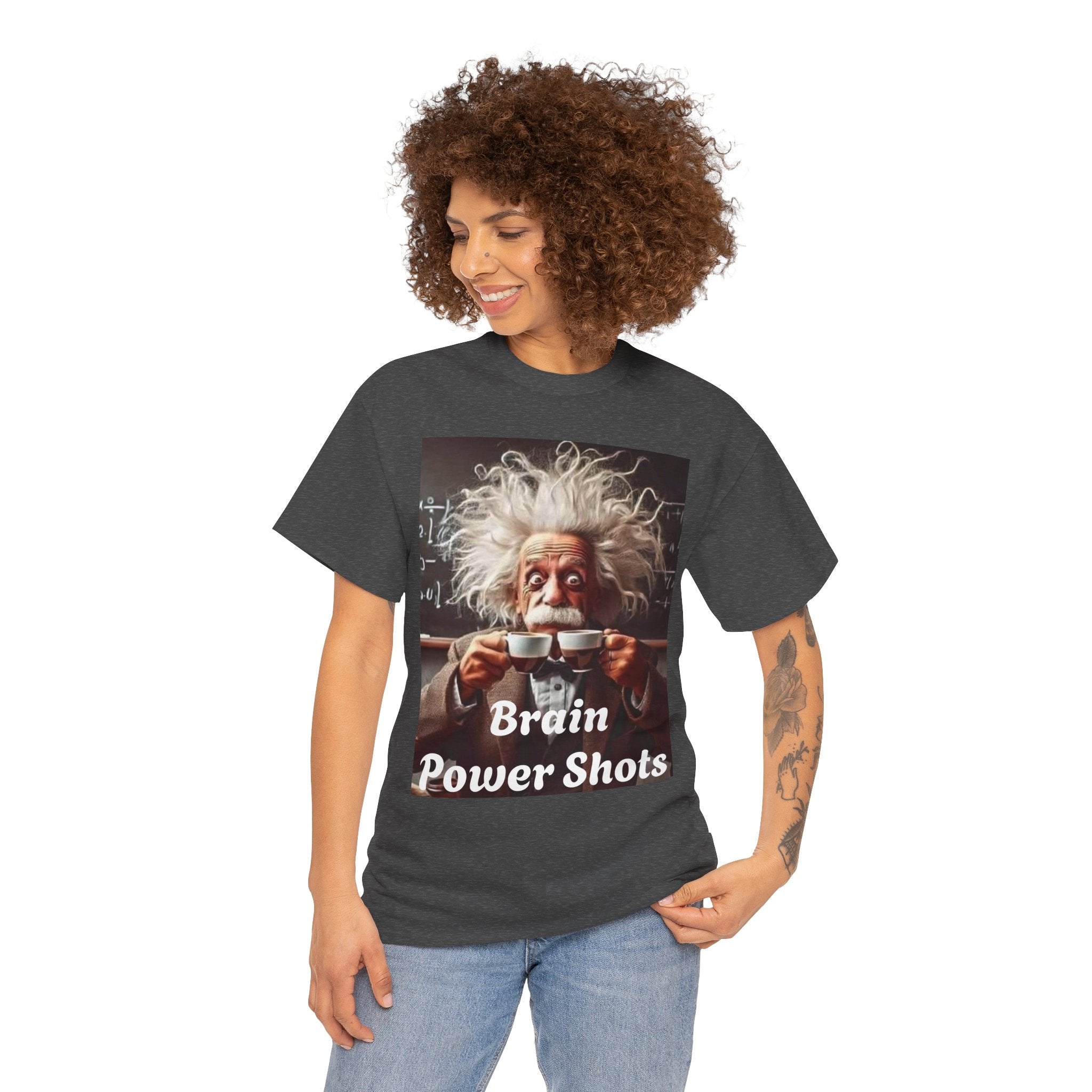 More Espresso Less Depresso Brain Power Shots Tee