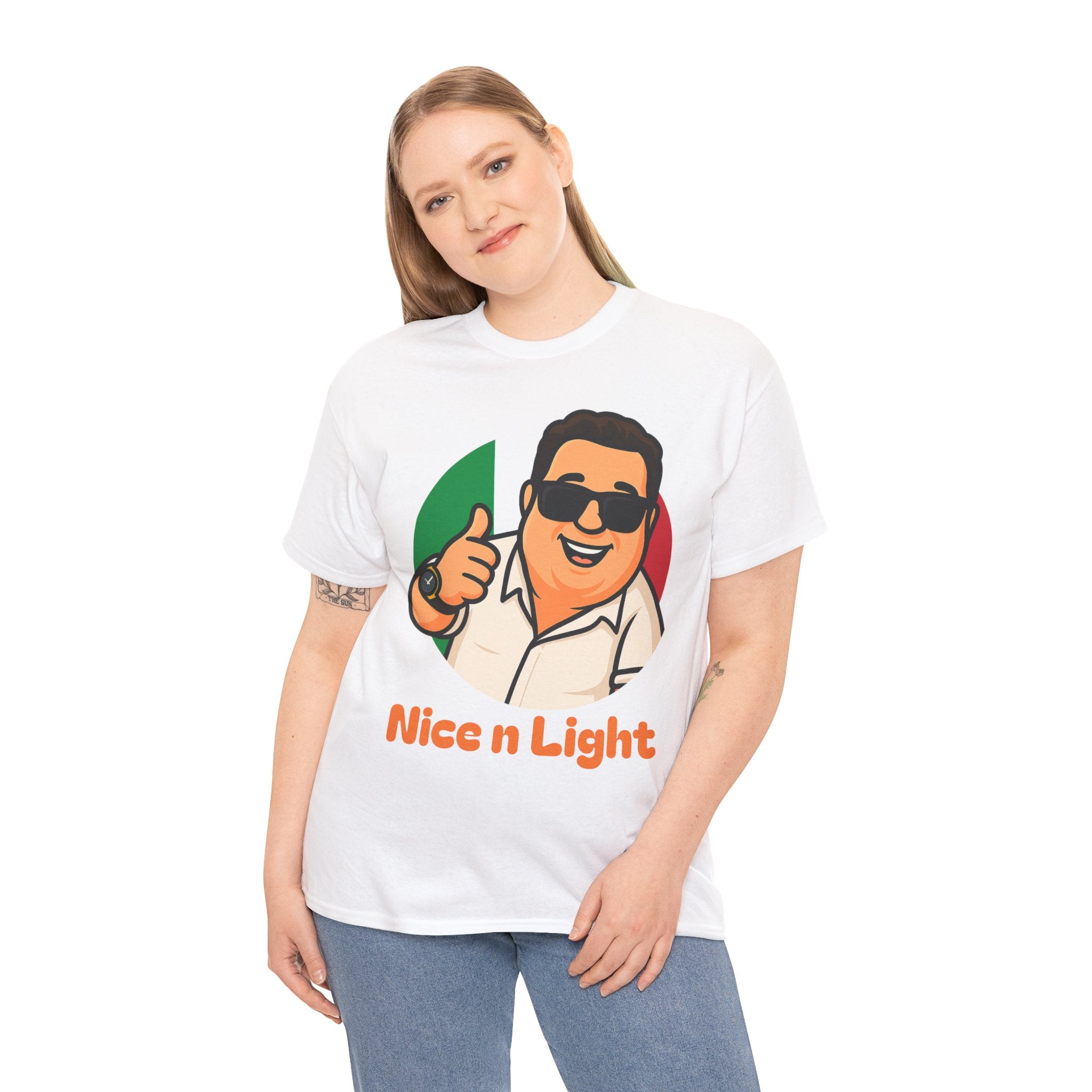 Zio Tony Nice & Light Funny Graphic Tee