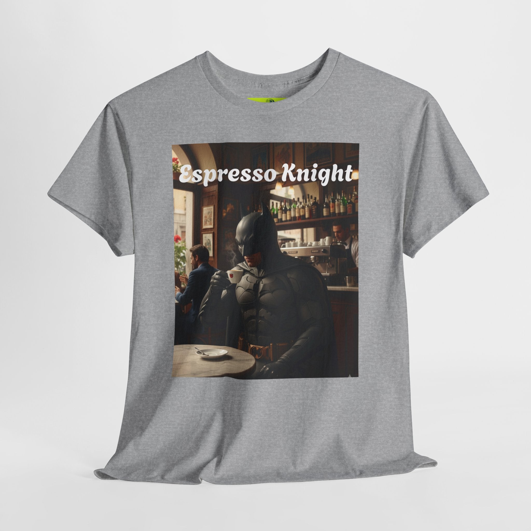 More Espresso Less Depresso Espresso Knight Unisex Heavy Cotton Tee