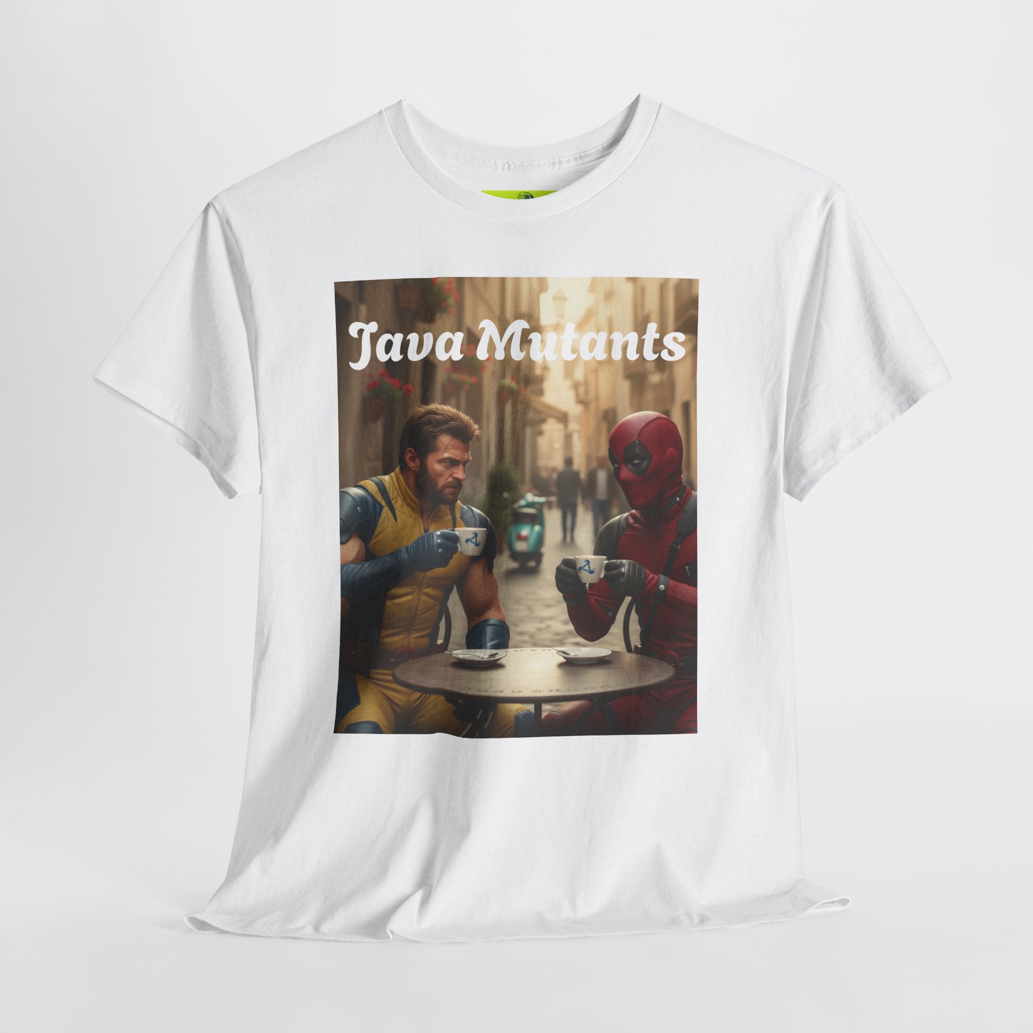 More Espresso Less Depresso Java Mutants Unisex Heavy Cotton Tee