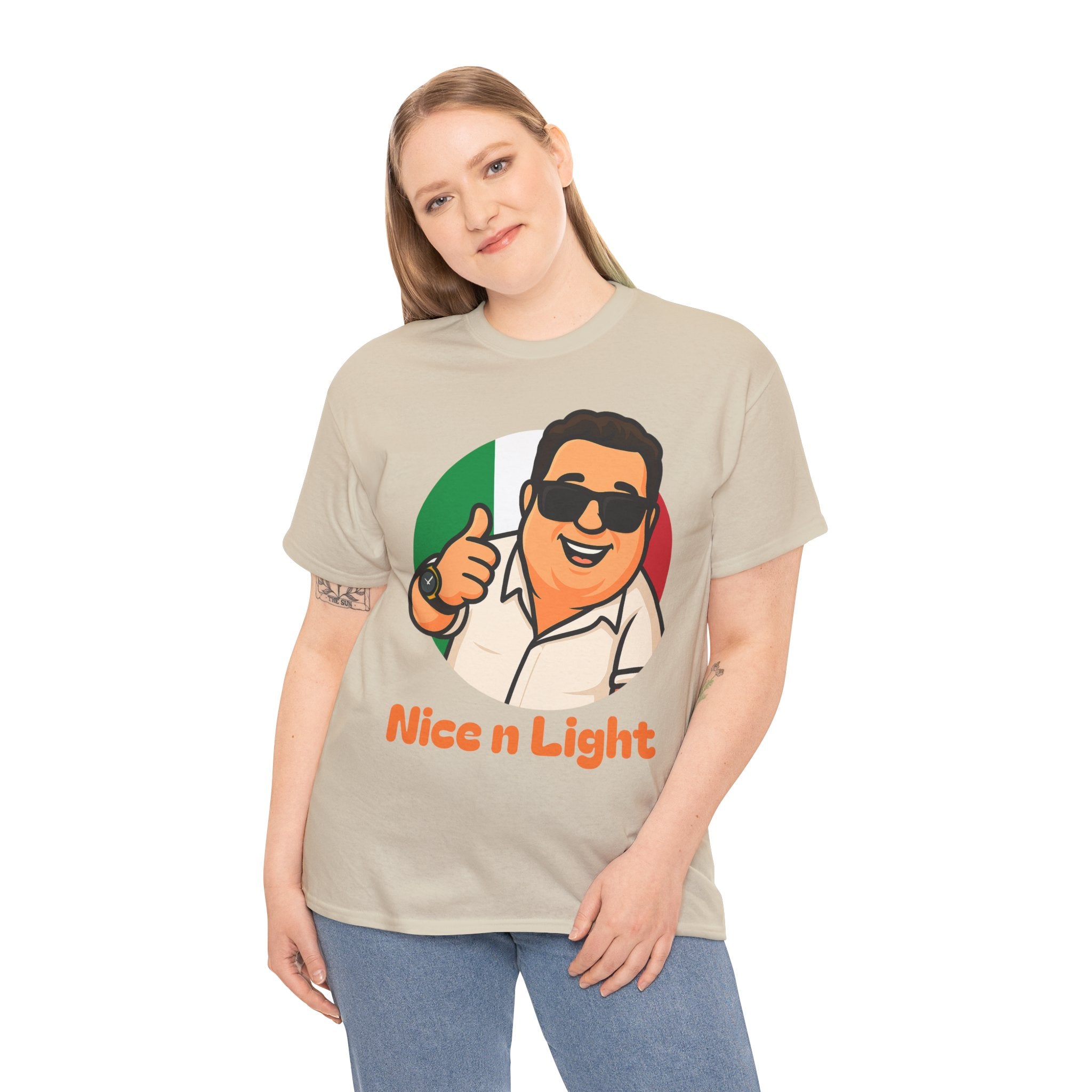 Zio Tony Nice & Light Funny Graphic Tee