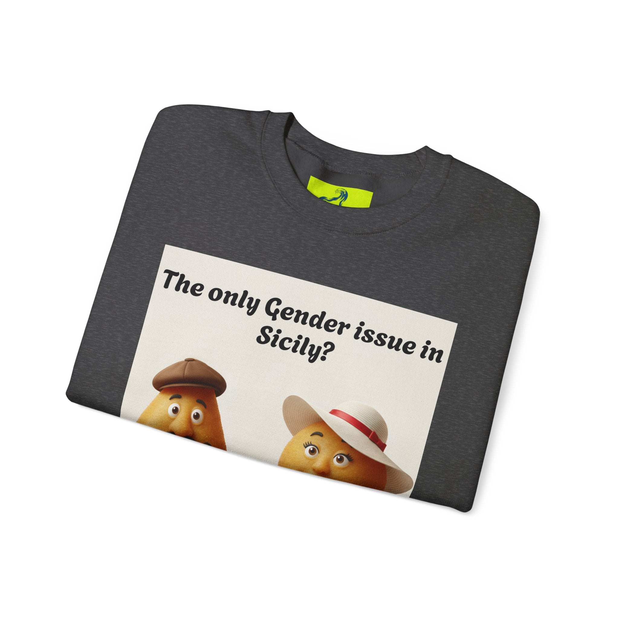 Sicilian Gender Issue Crewneck Sweatshirt - Unisex Heavy Blend™