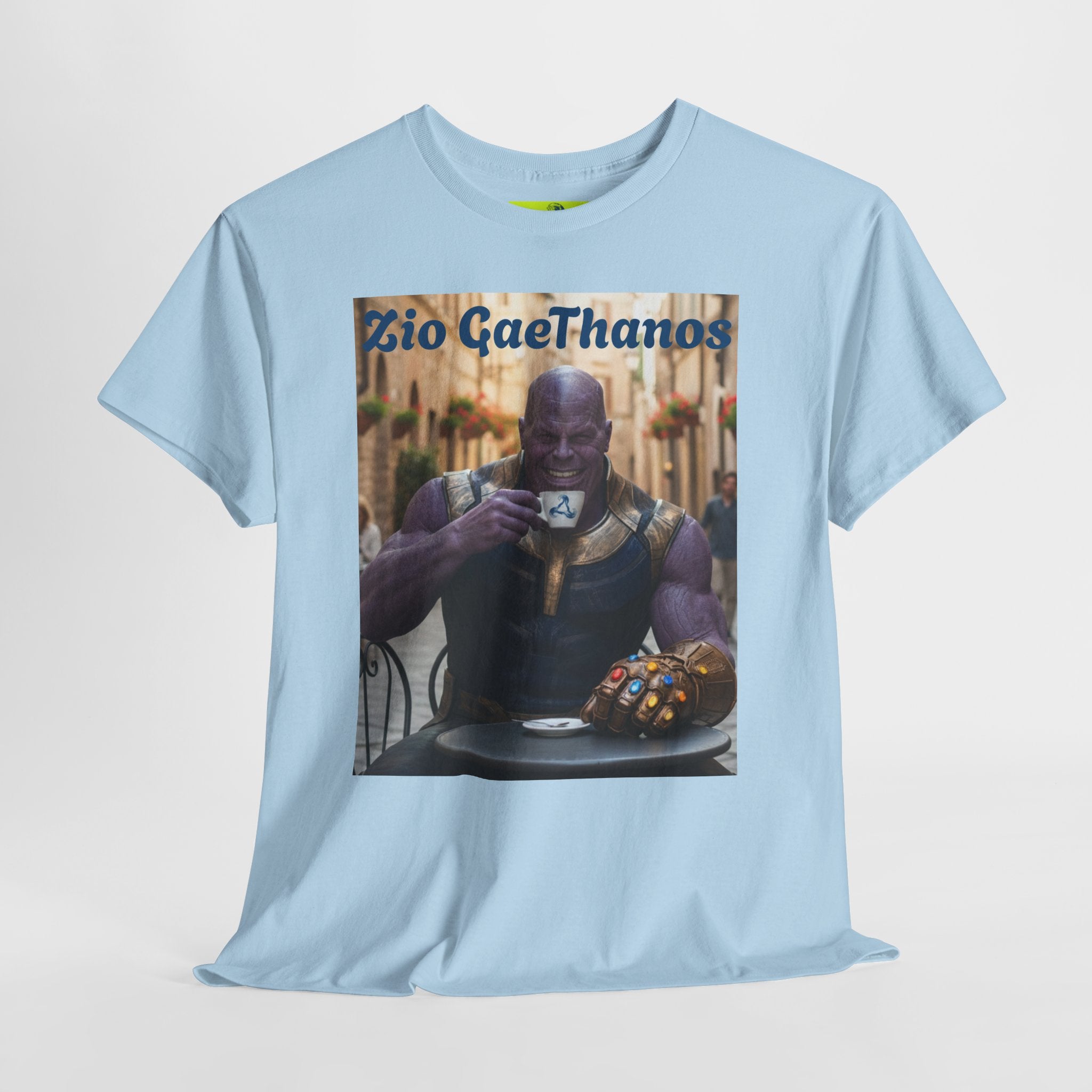 More Espresso Less Depresso GaeThanos Unisex Heavy Cotton Tee