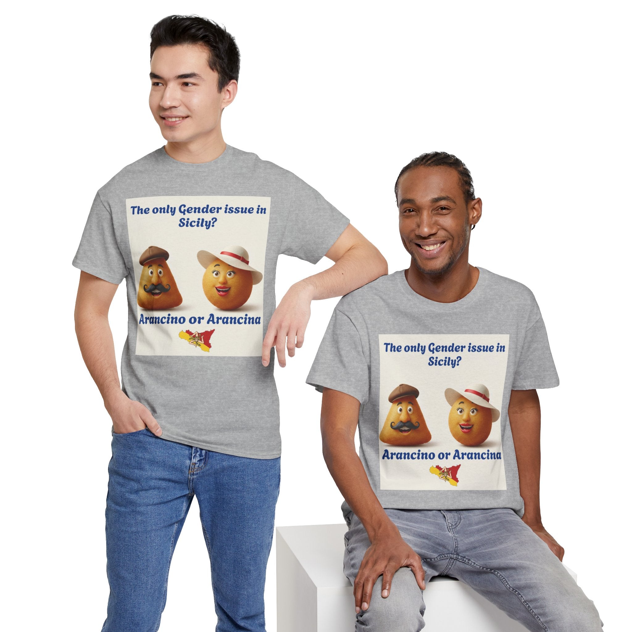 Scilian Gender Issue Unisex Heavy Cotton Tee