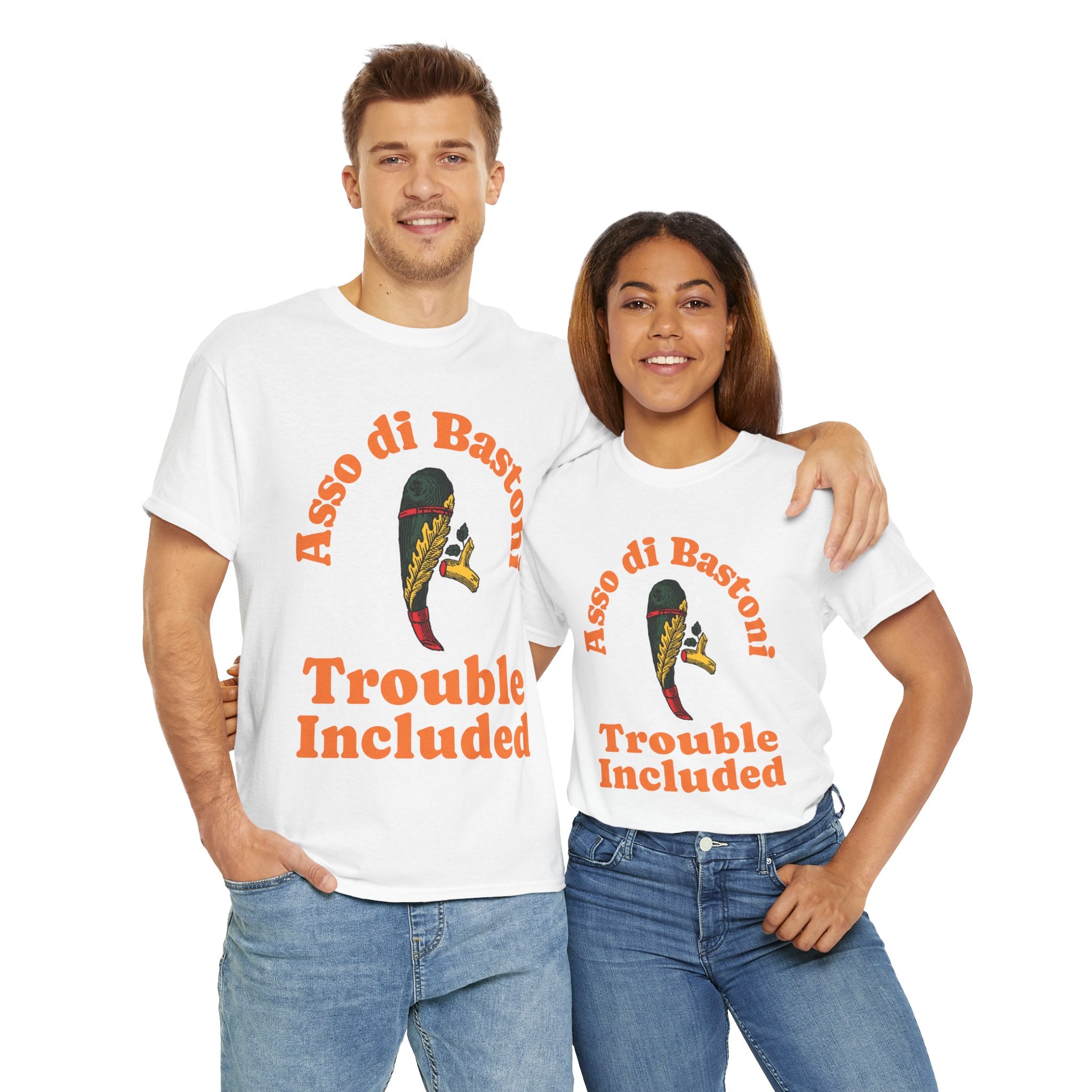 Asso di Bastoni  Unisex Heavy Cotton Tee