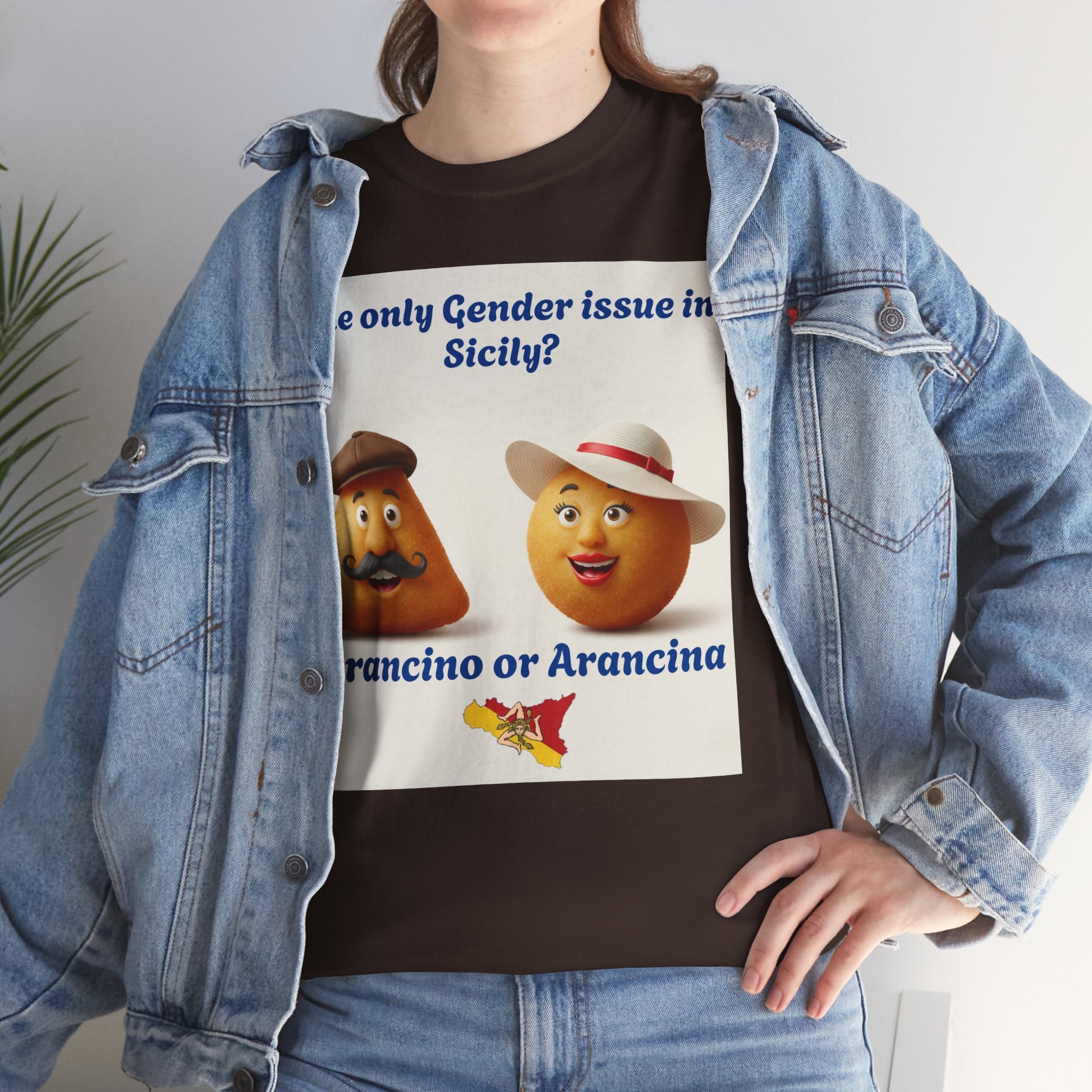 Scilian Gender Issue Unisex Heavy Cotton Tee