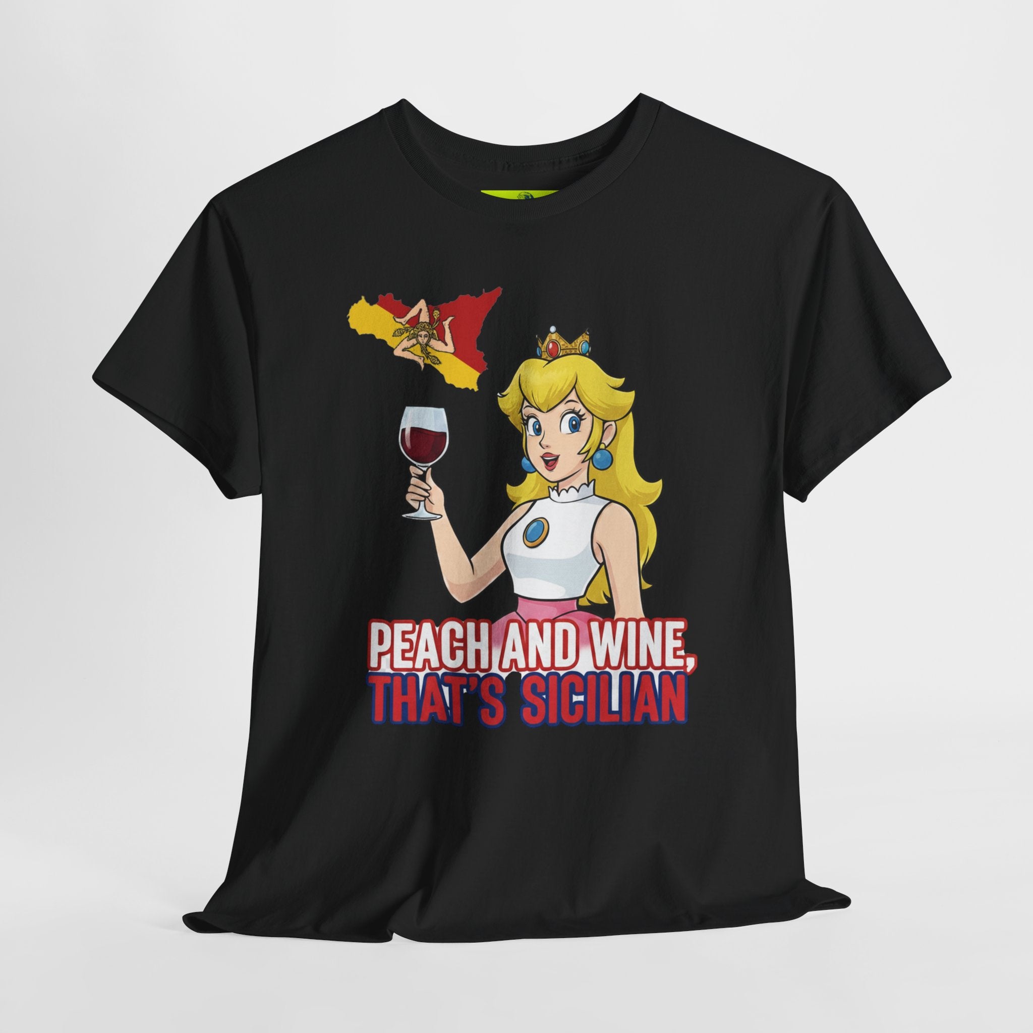 Peach and Wine Unisex Heavy Cotton Tee
