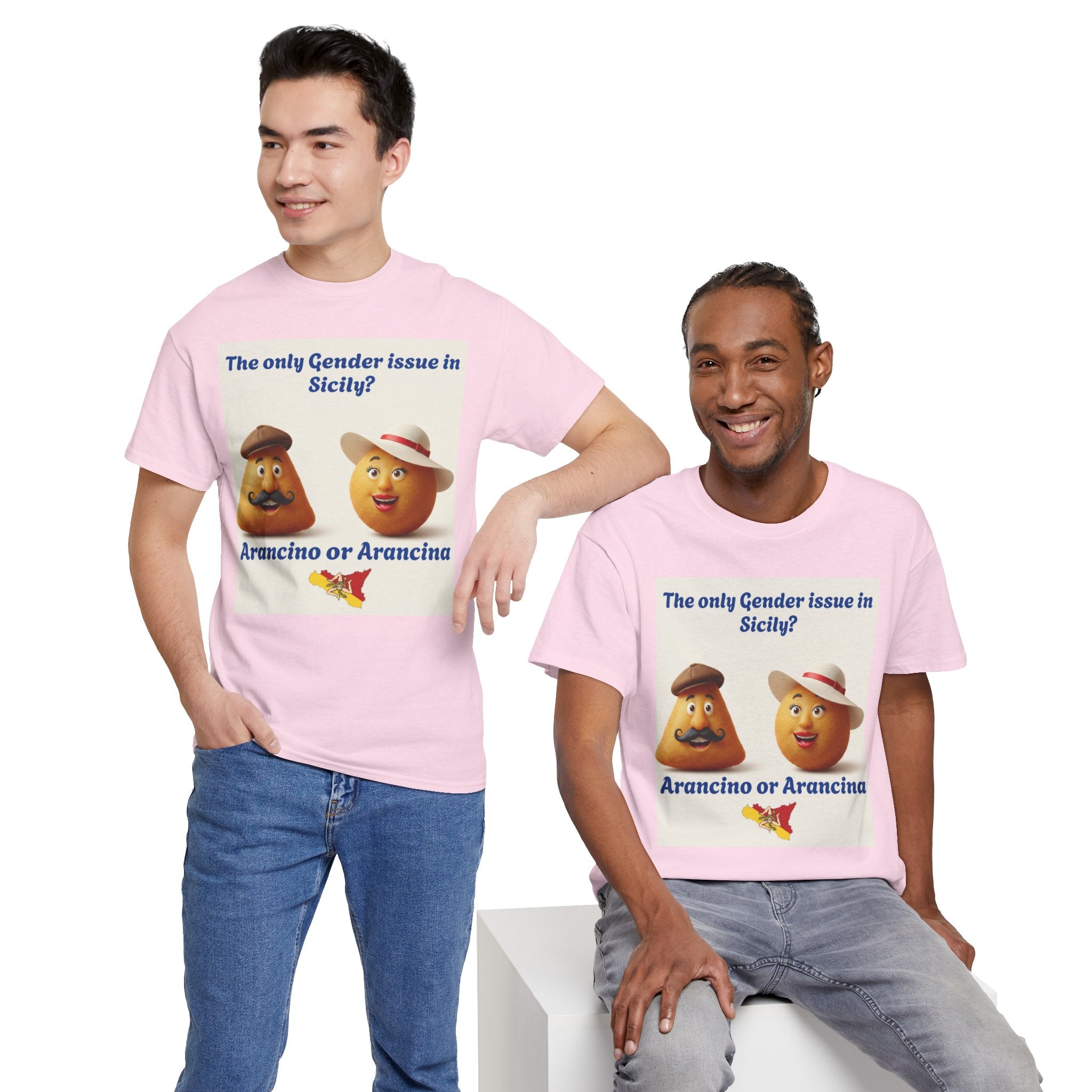 Scilian Gender Issue Unisex Heavy Cotton Tee