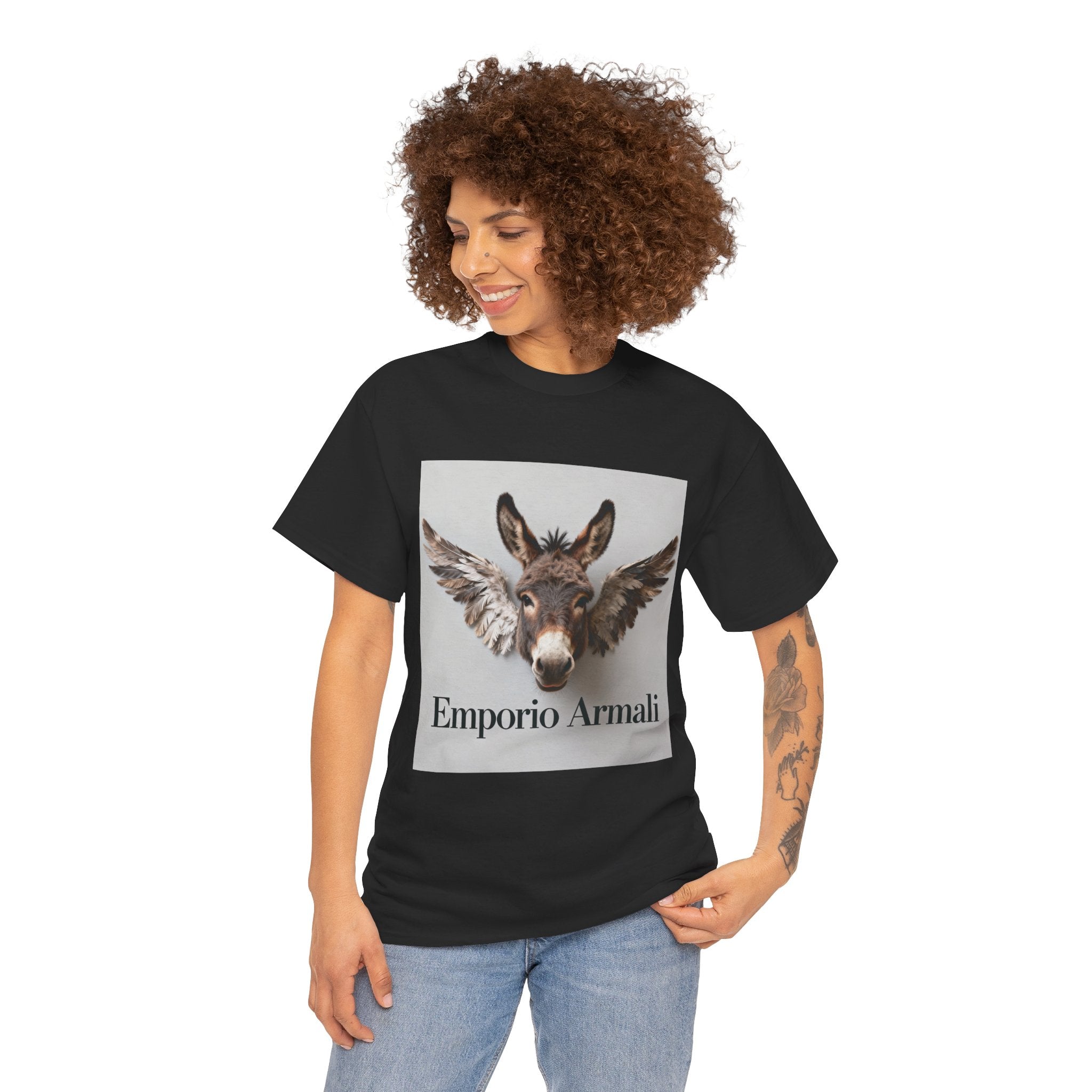 Brand Pazzo Emporio Armali Unisex Heavy Cotton Tee