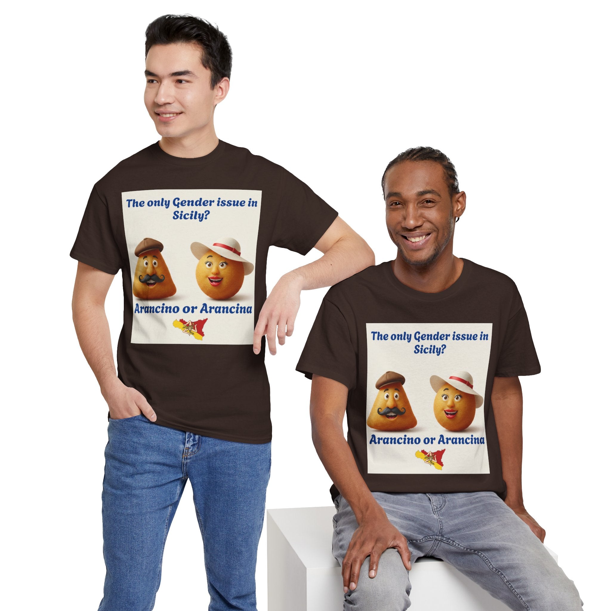 Scilian Gender Issue Unisex Heavy Cotton Tee