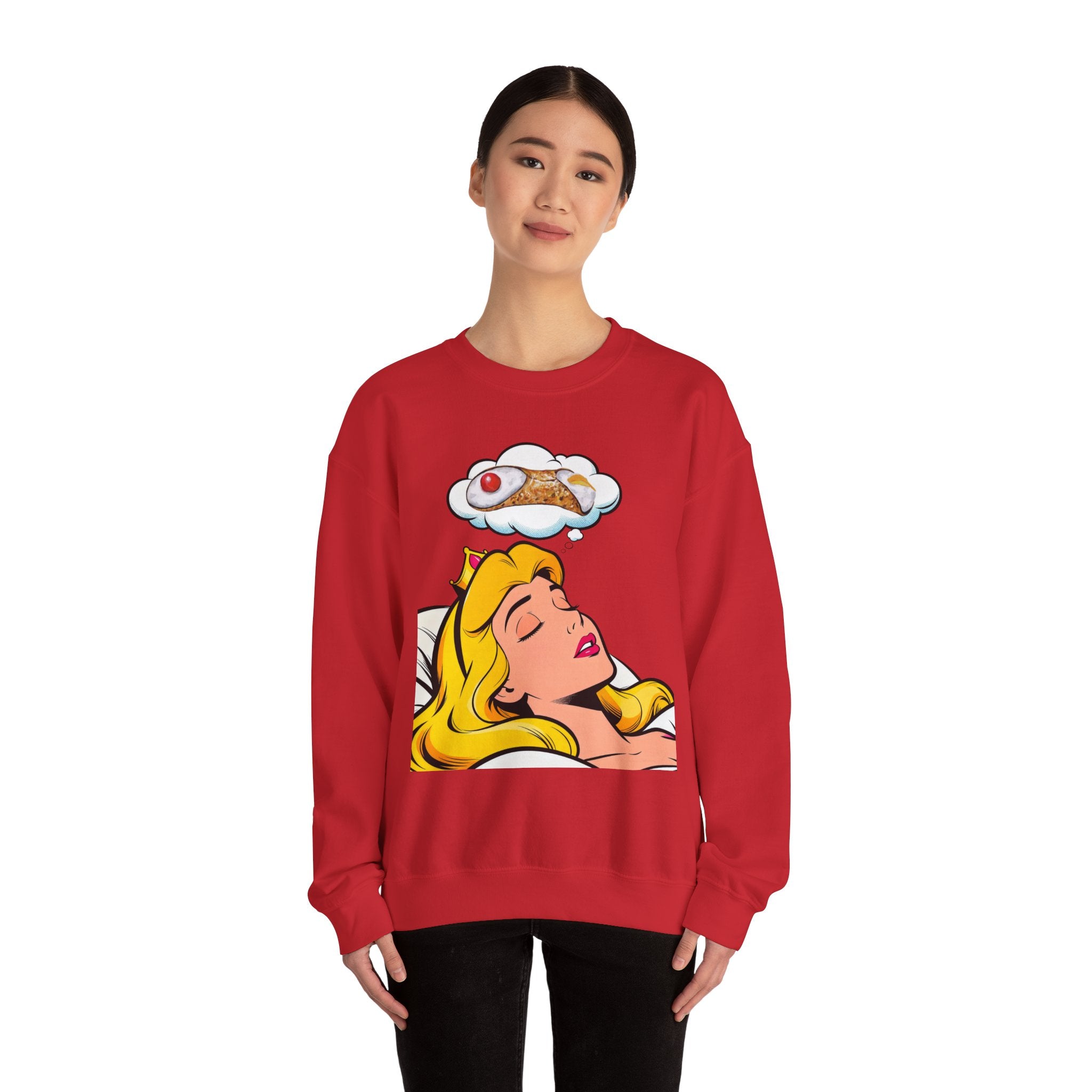 Cannoli Dreamy Princess Crewneck – Cozy, Artsy & Whimsical