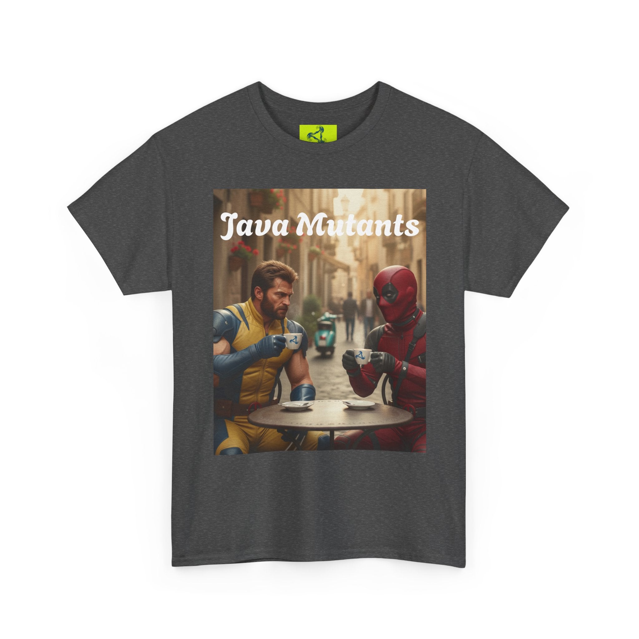 More Espresso Less Depresso Java Mutants Unisex Heavy Cotton Tee