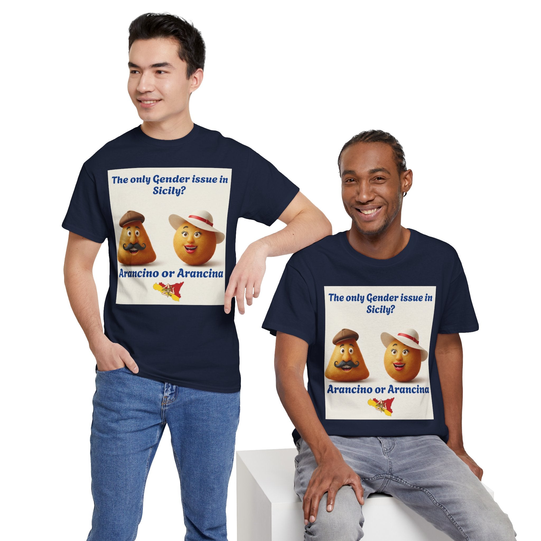 Scilian Gender Issue Unisex Heavy Cotton Tee