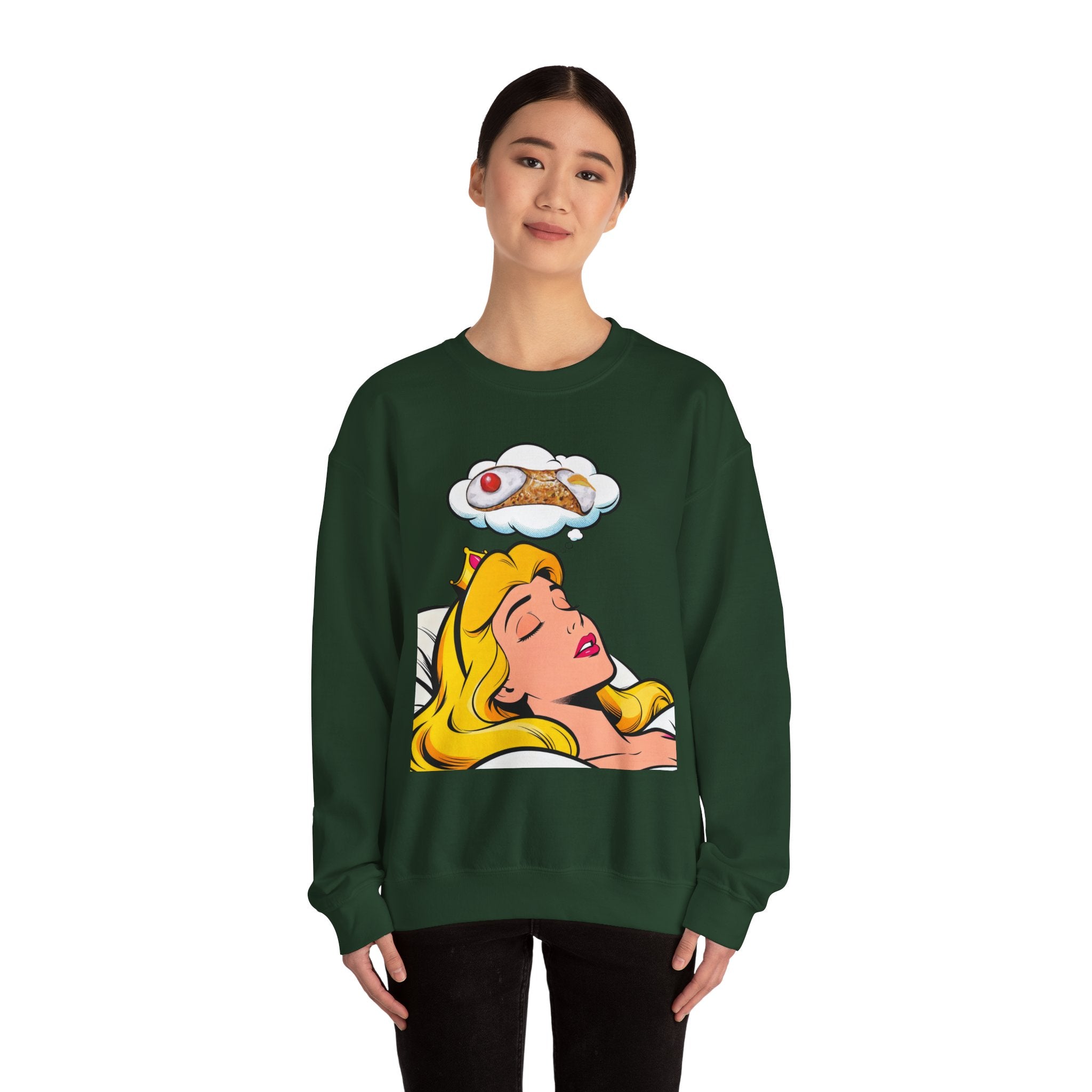 Cannoli Dreamy Princess Crewneck – Cozy, Artsy & Whimsical